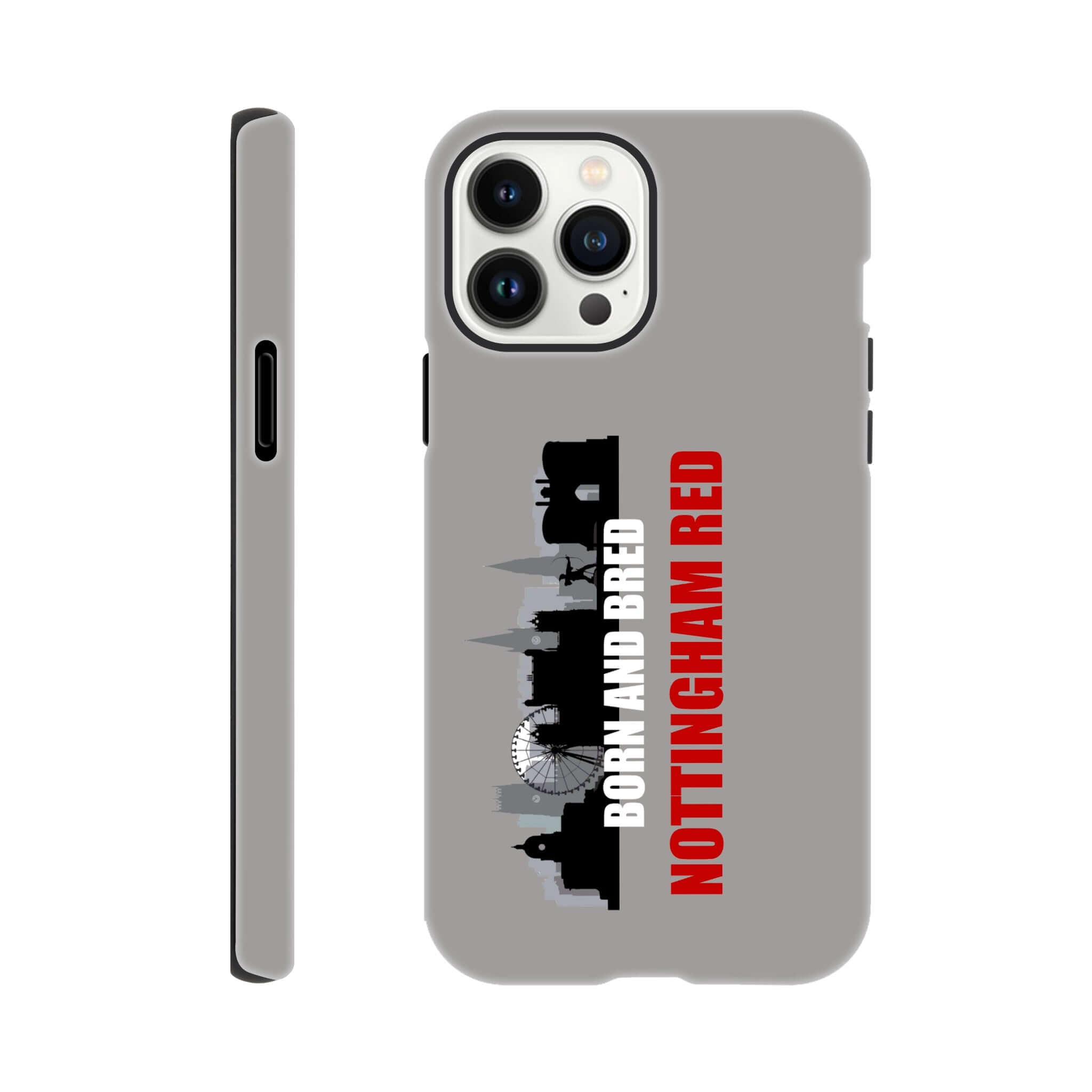 iPhone Case - Born and Bred by Nottingham Reds