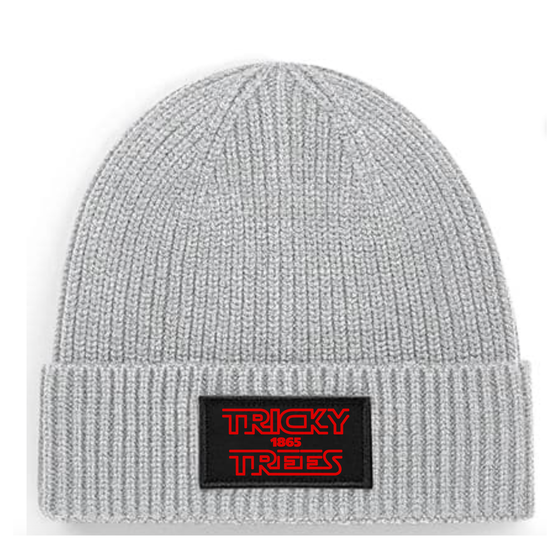 Ribbed Beanie - Tricky Trees 1865 (Printed design) by Nottingham Reds