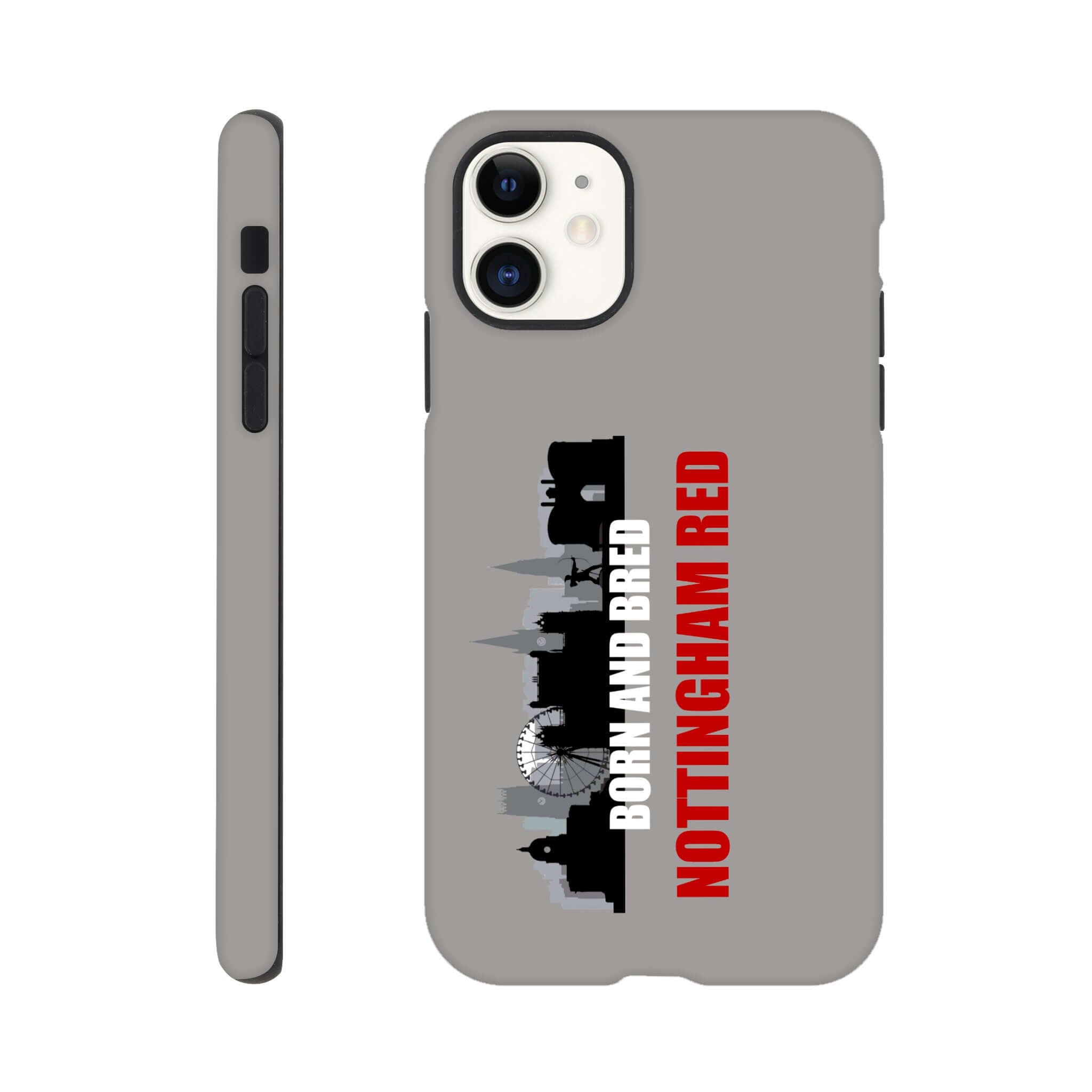 iPhone Case - Born and Bred by Nottingham Reds