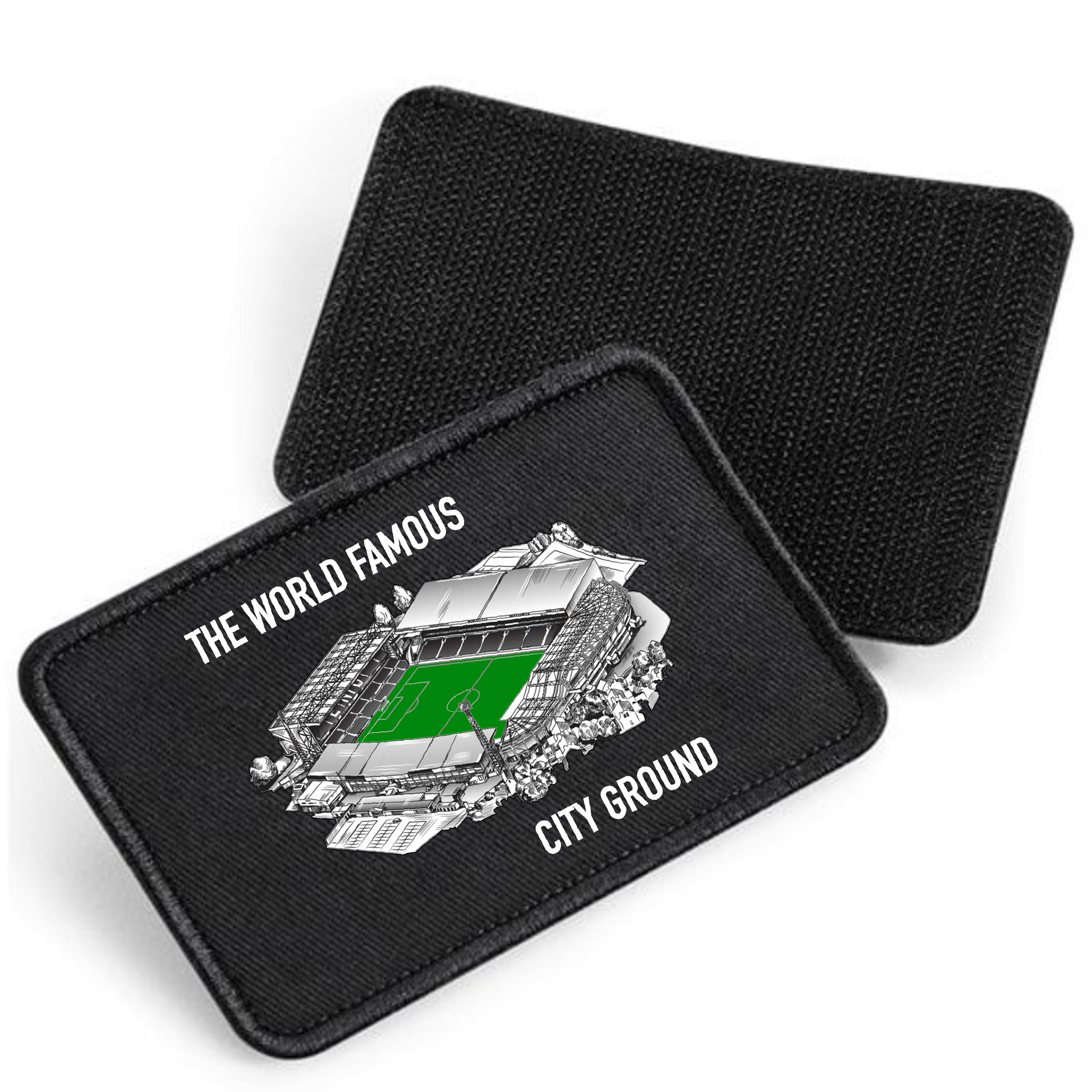 Removable Velcro Patches for Caps by Nottingham Reds