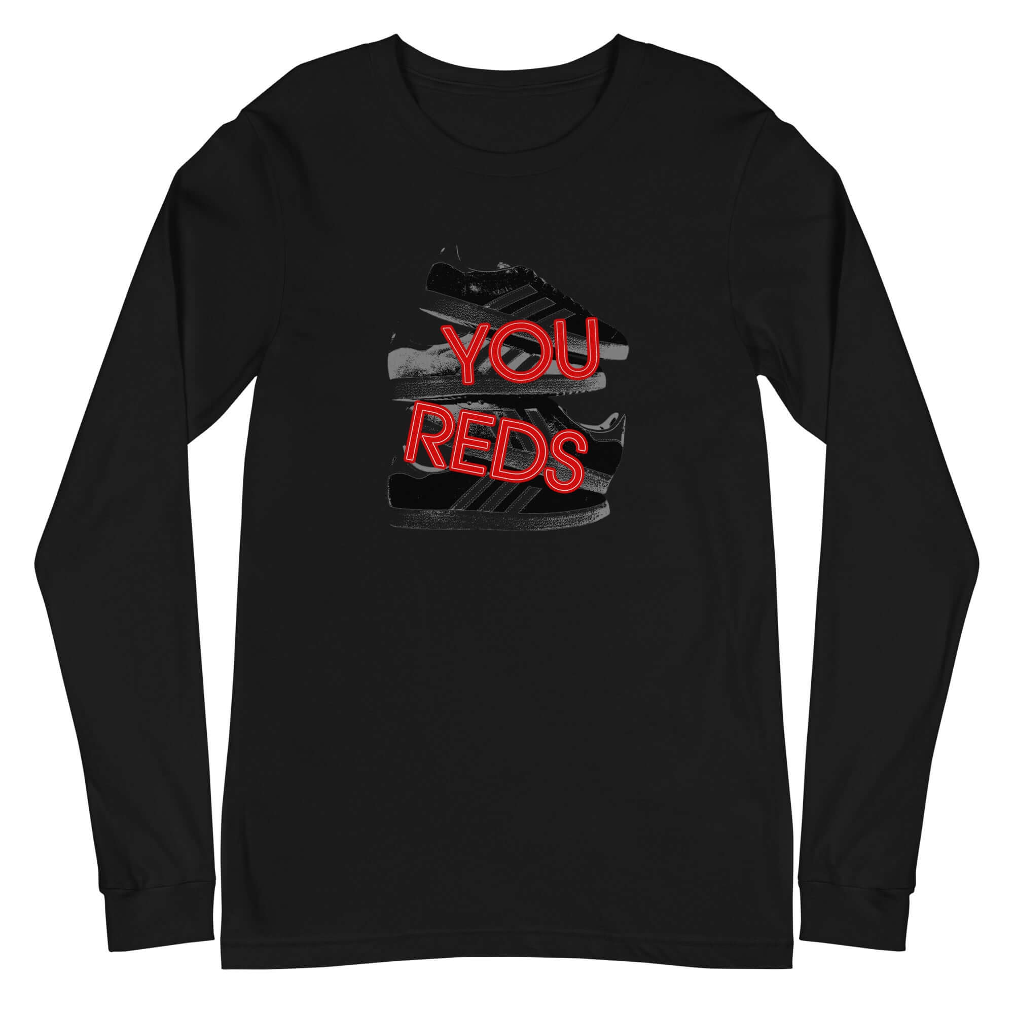 Unisex Long Sleeve T-Shirt - Gazelle by Nottingham Reds