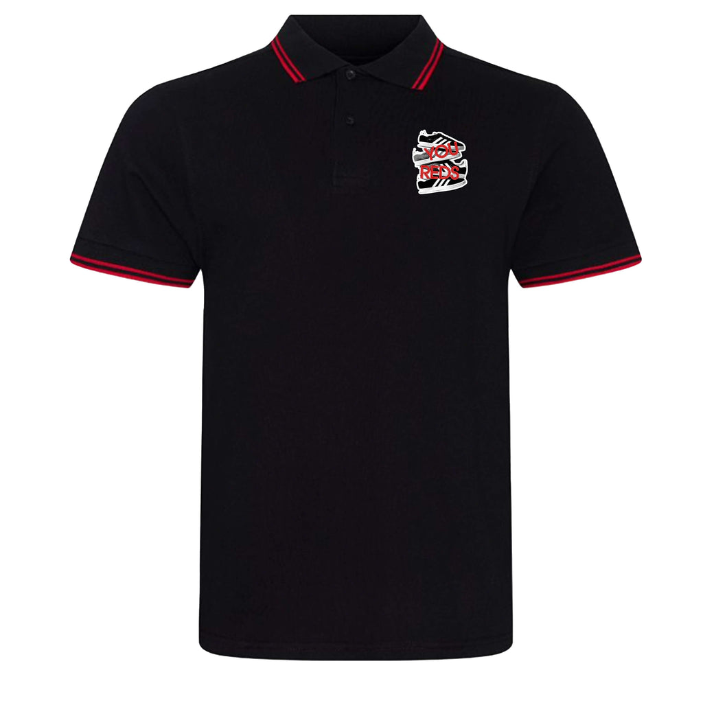 Unisex Tipped Polo Shirt - Gazelle by Nottingham Reds