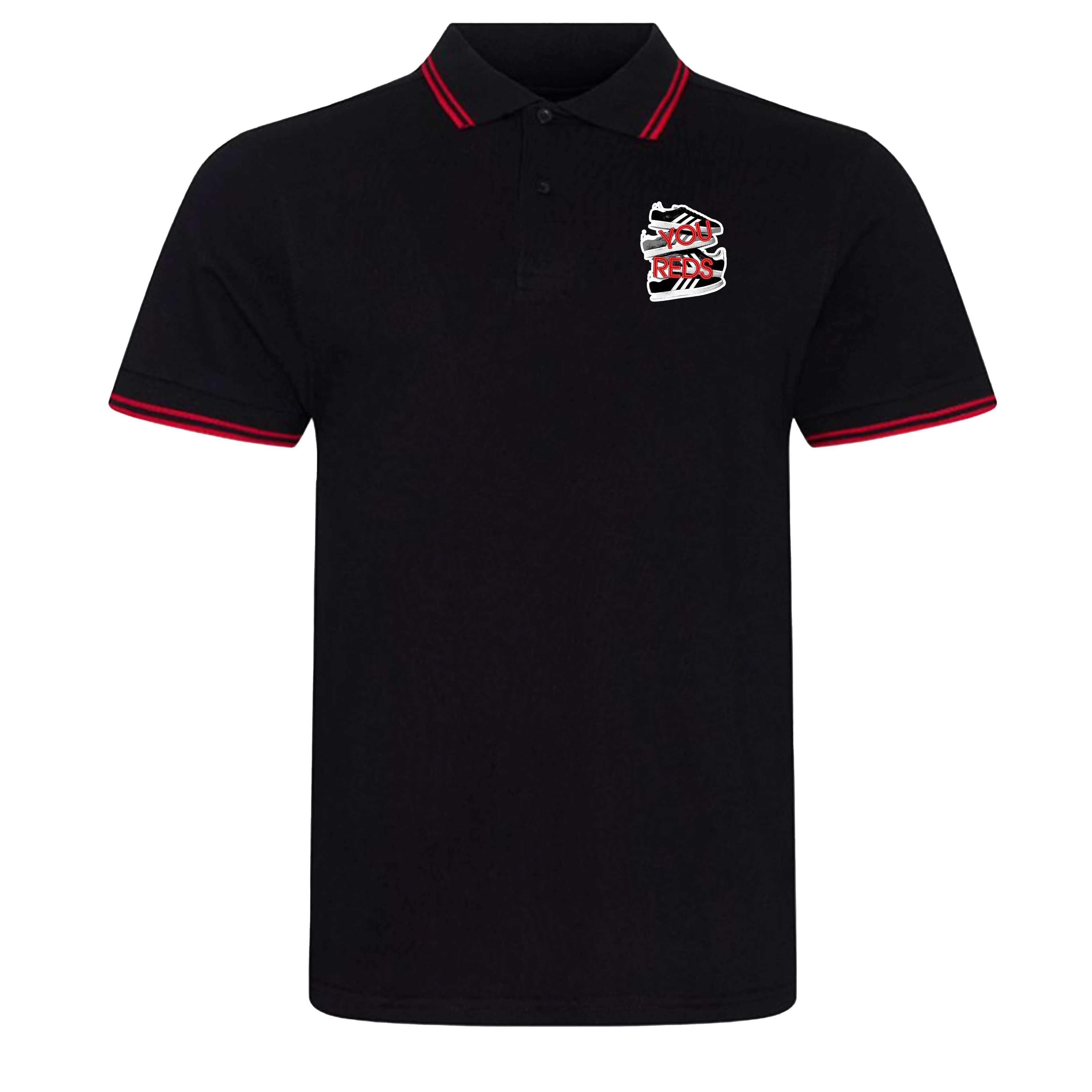 Unisex Tipped Polo Shirt - Gazelle by Nottingham Reds