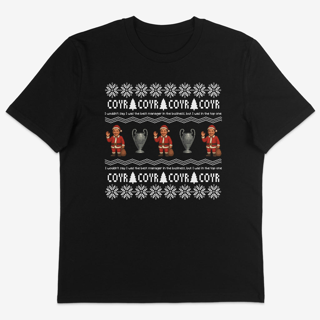 Unisex Short Sleeve T-Shirt - Top One Christmas Jumper by Nottingham Reds