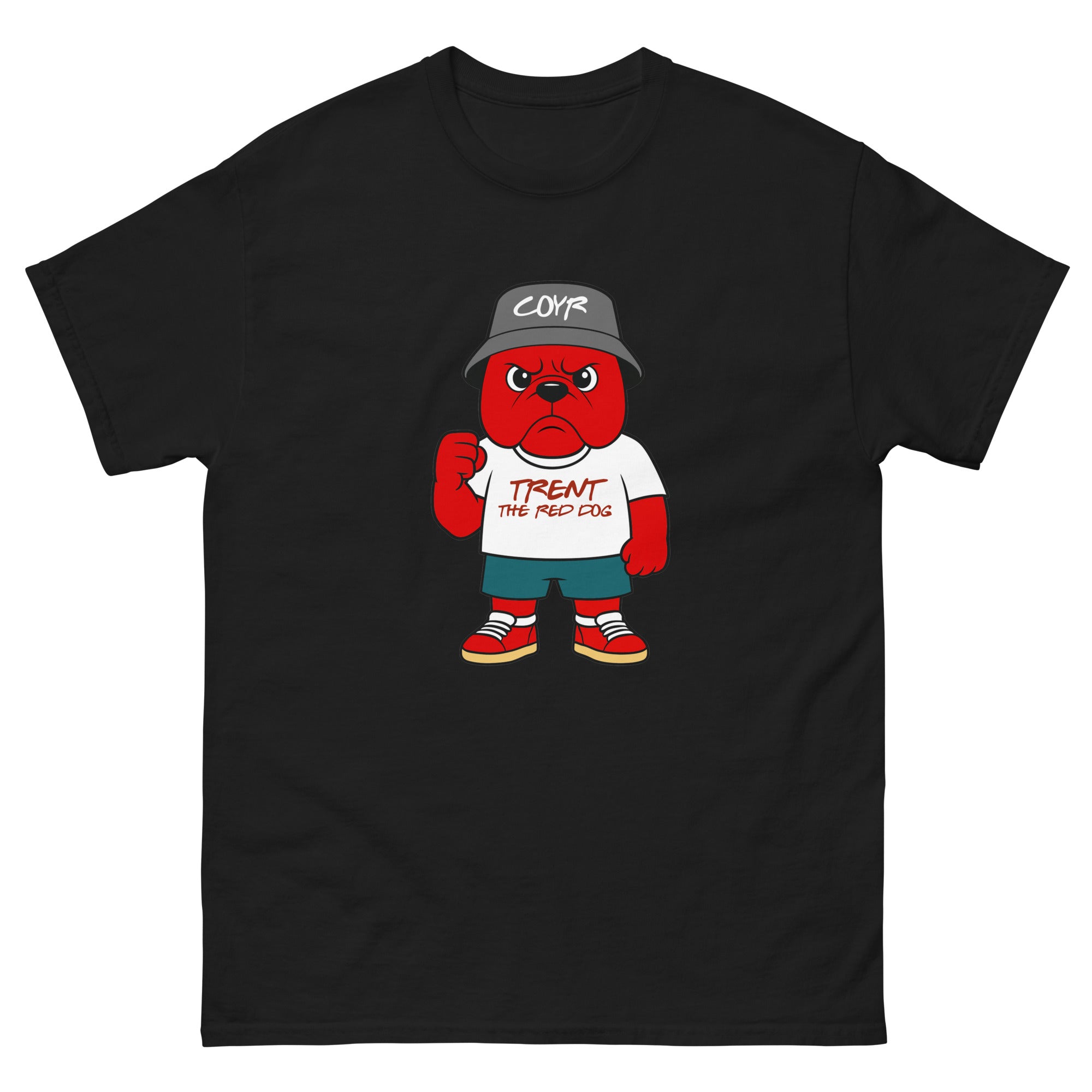 Unisex Short Sleeve T-Shirt - Trent the Red Dog by Nottingham Reds
