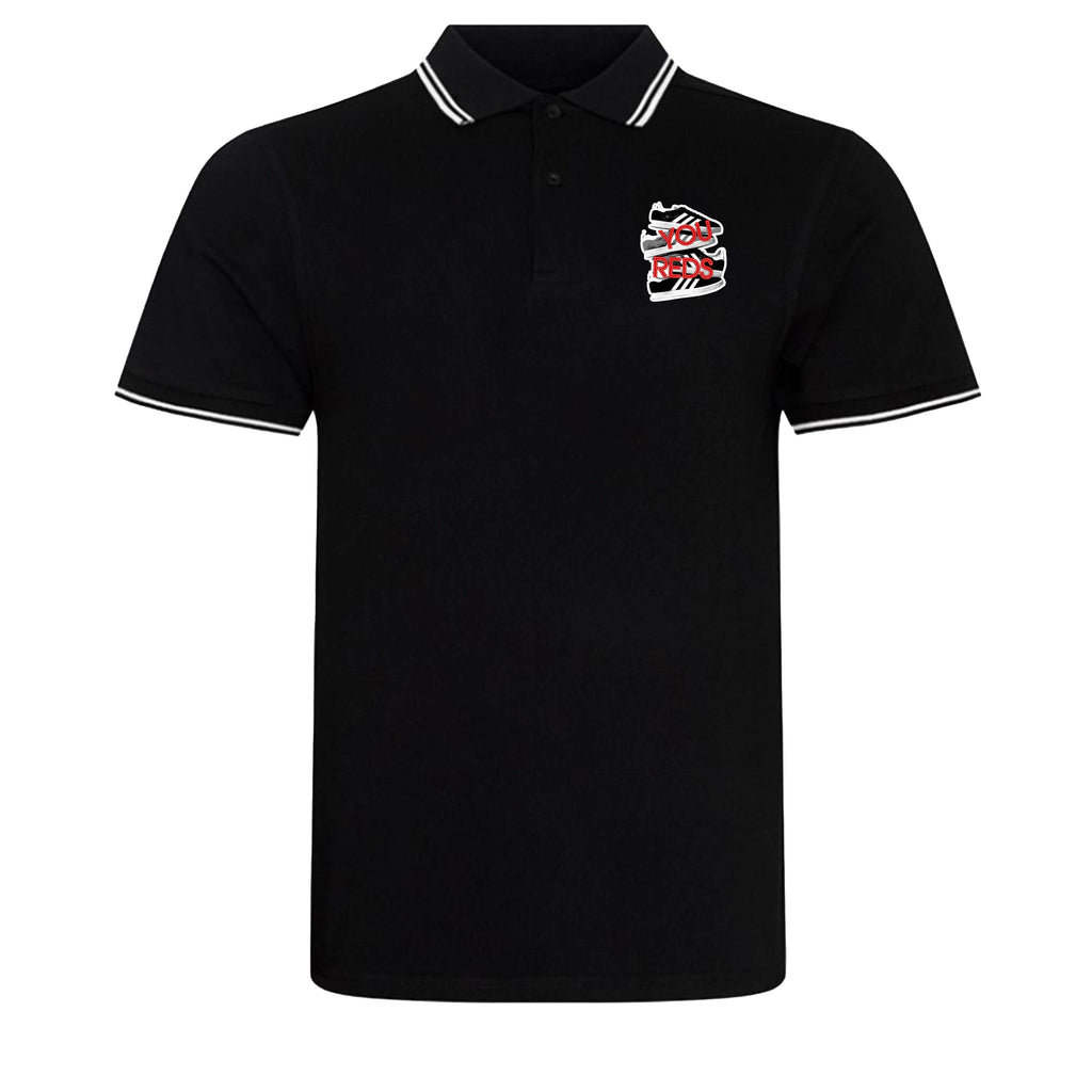 Unisex Tipped Polo Shirt - Gazelle by Nottingham Reds