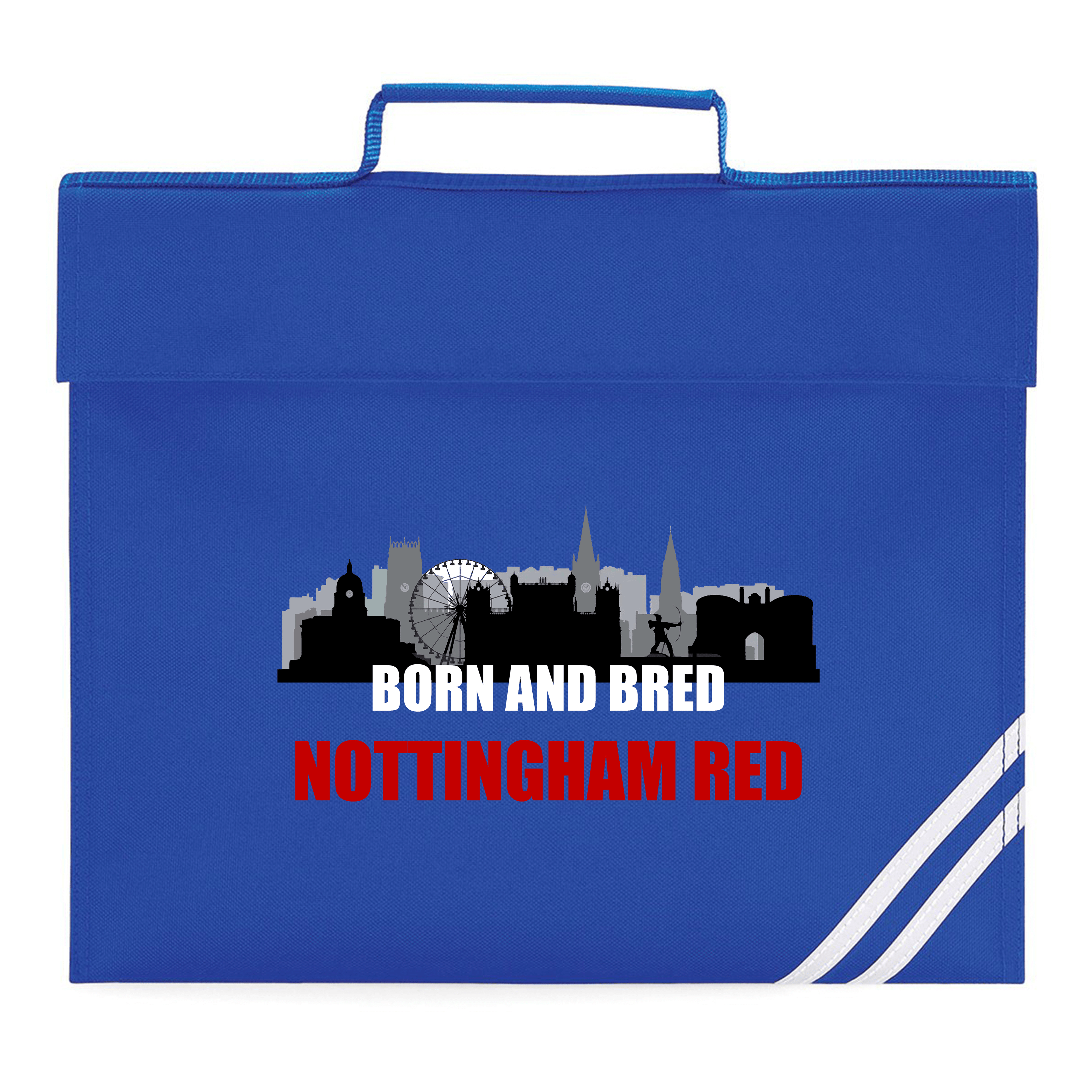 School Book Bag - Born and Bred by Nottingham Reds