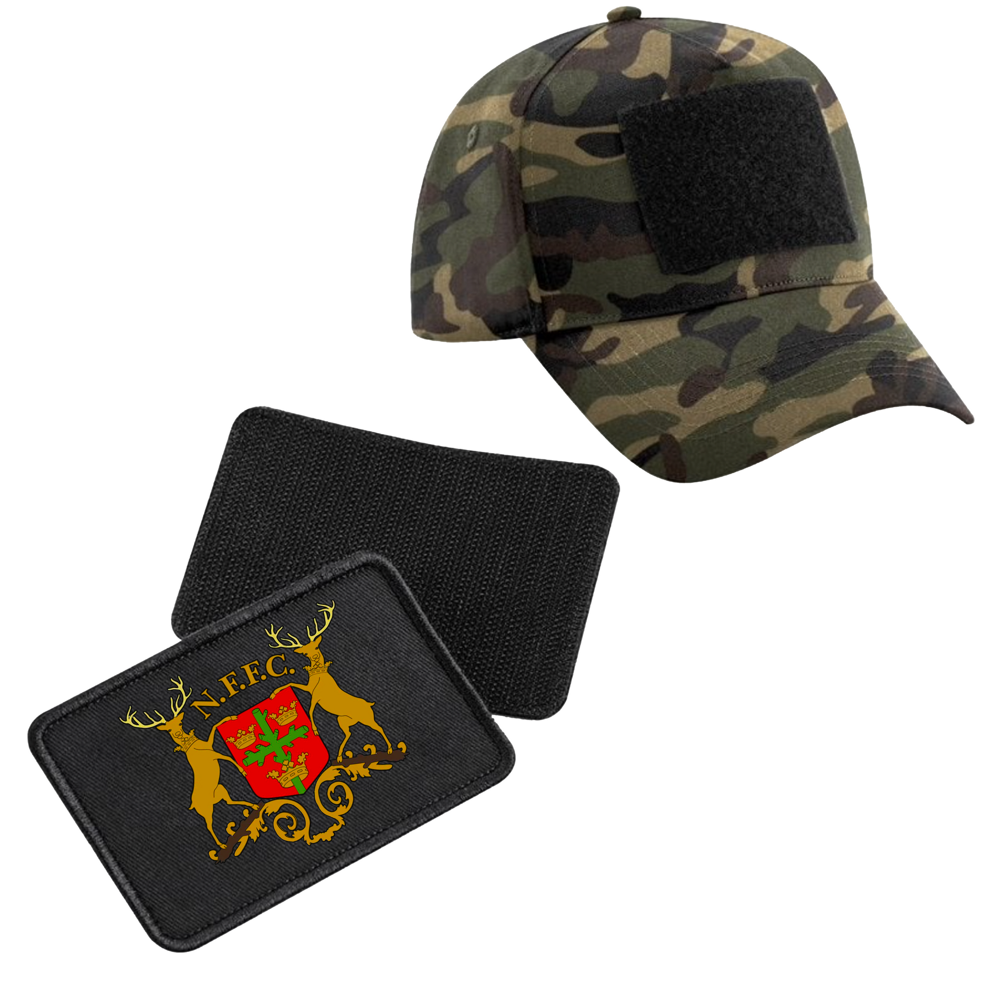 Removable Patch 5-Panel Cap - Old Skool by Nottingham Reds