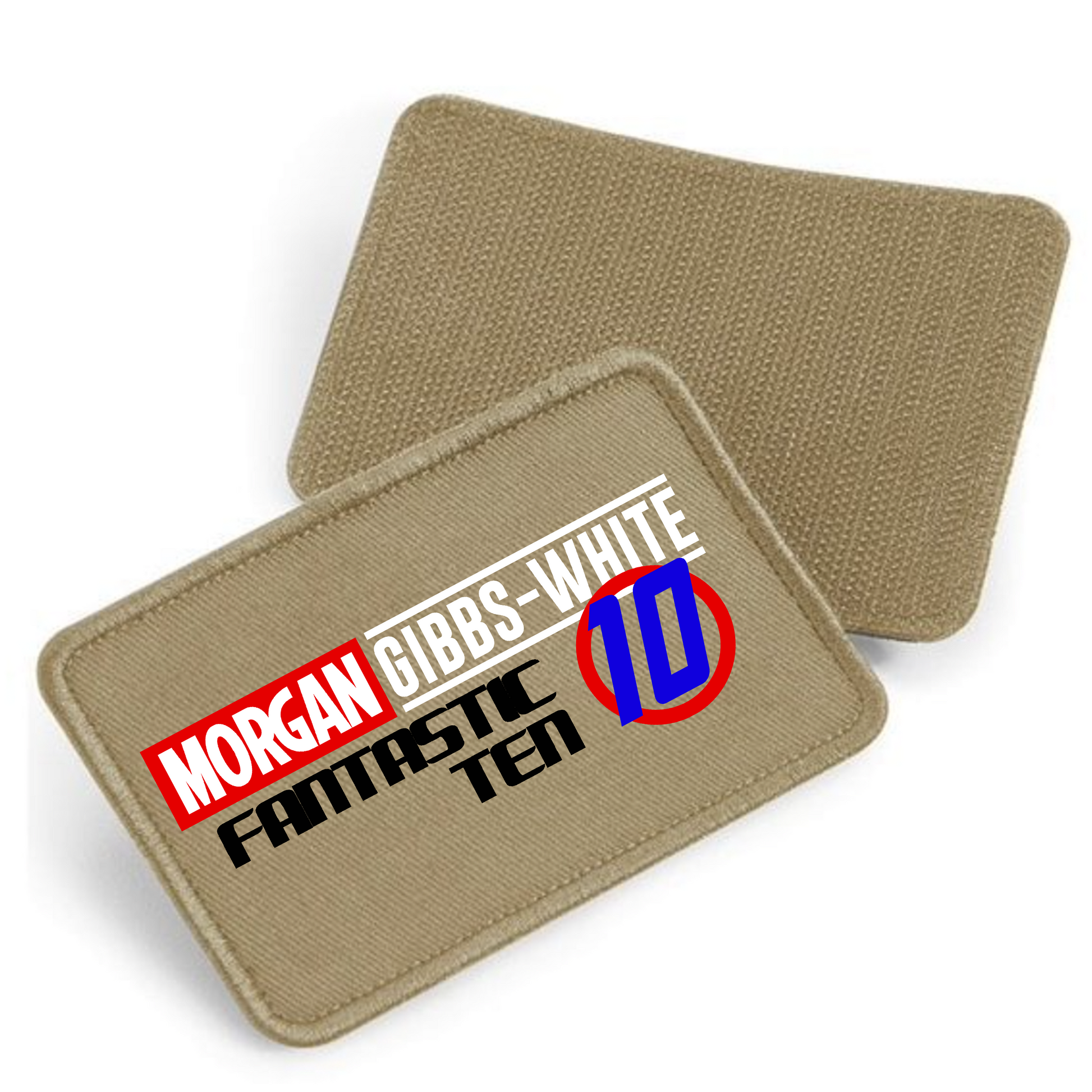 Removable Velcro Patches for Caps by Nottingham Reds