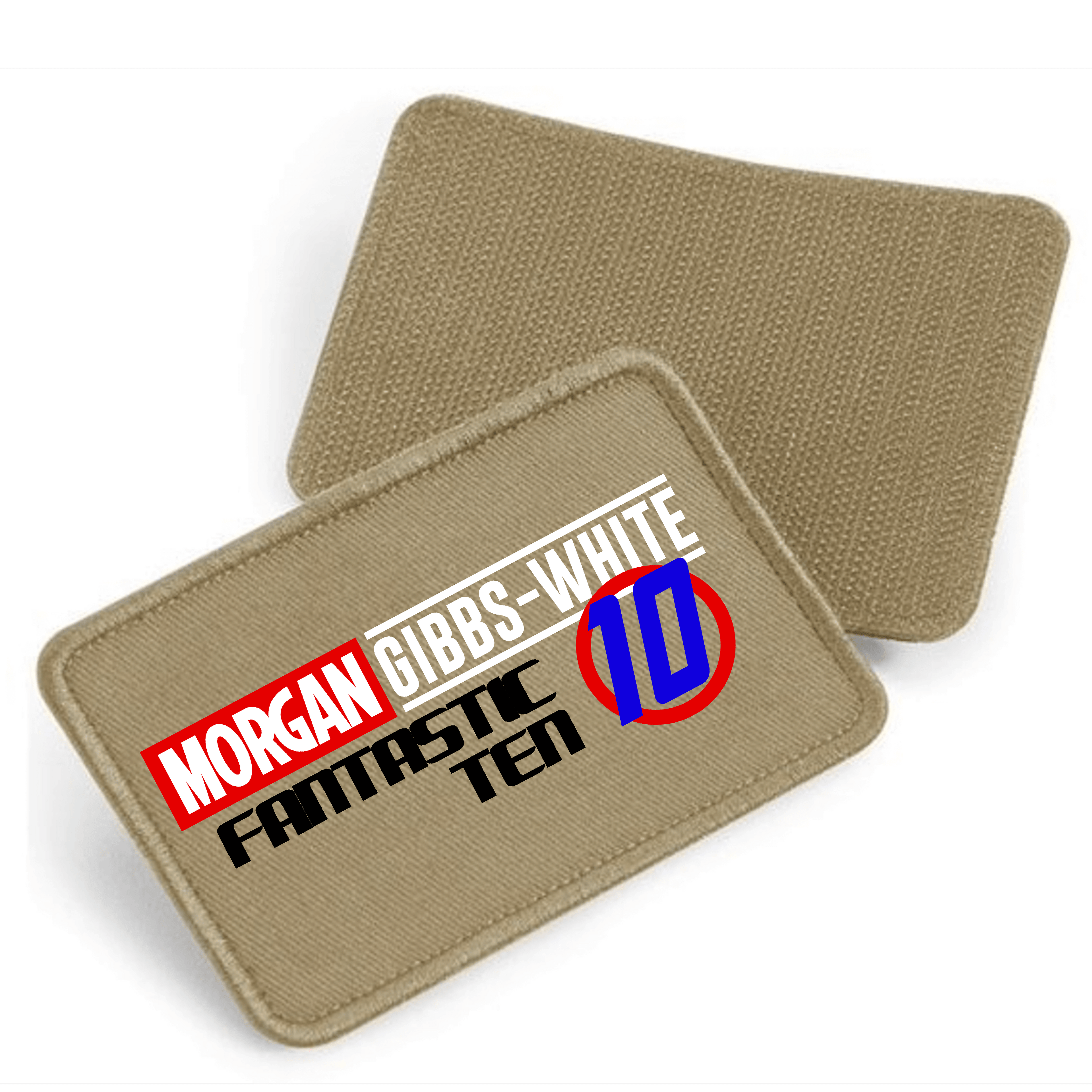 Removable Velcro Patches for Caps by Nottingham Reds