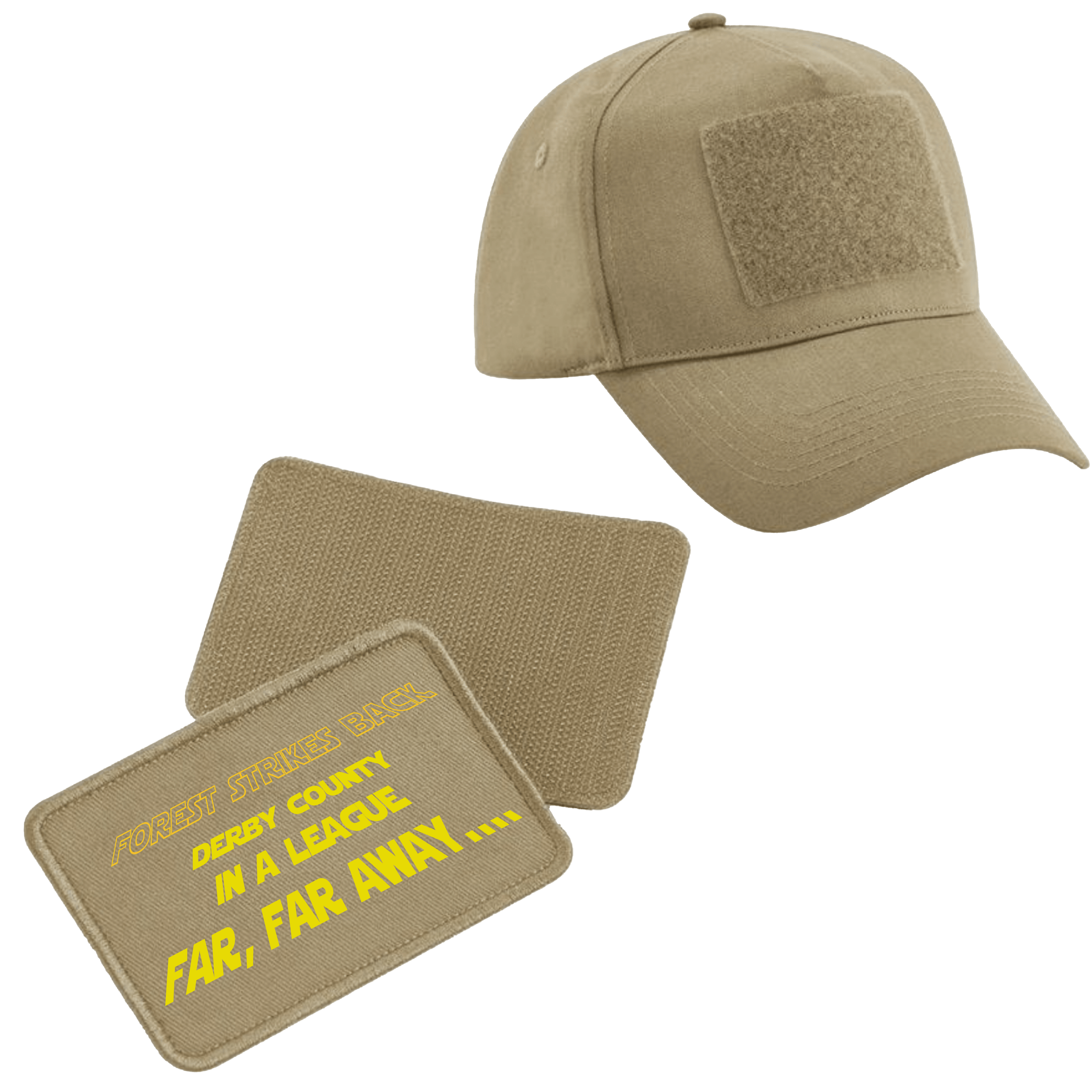 Removable Patch 5-Panel Cap - Forest Strikes Back by Nottingham Reds
