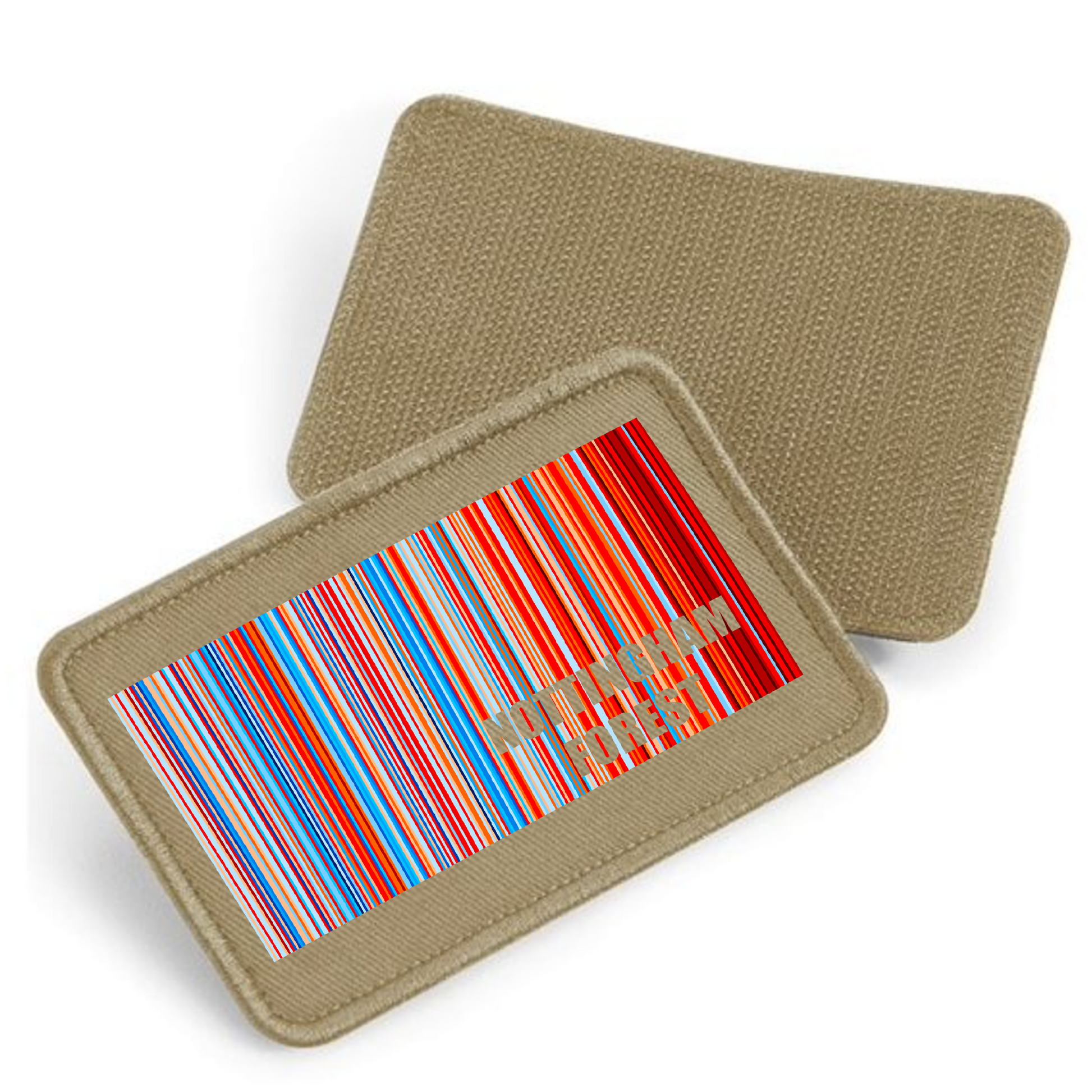 Removable Velcro Patches for Caps by Nottingham Reds