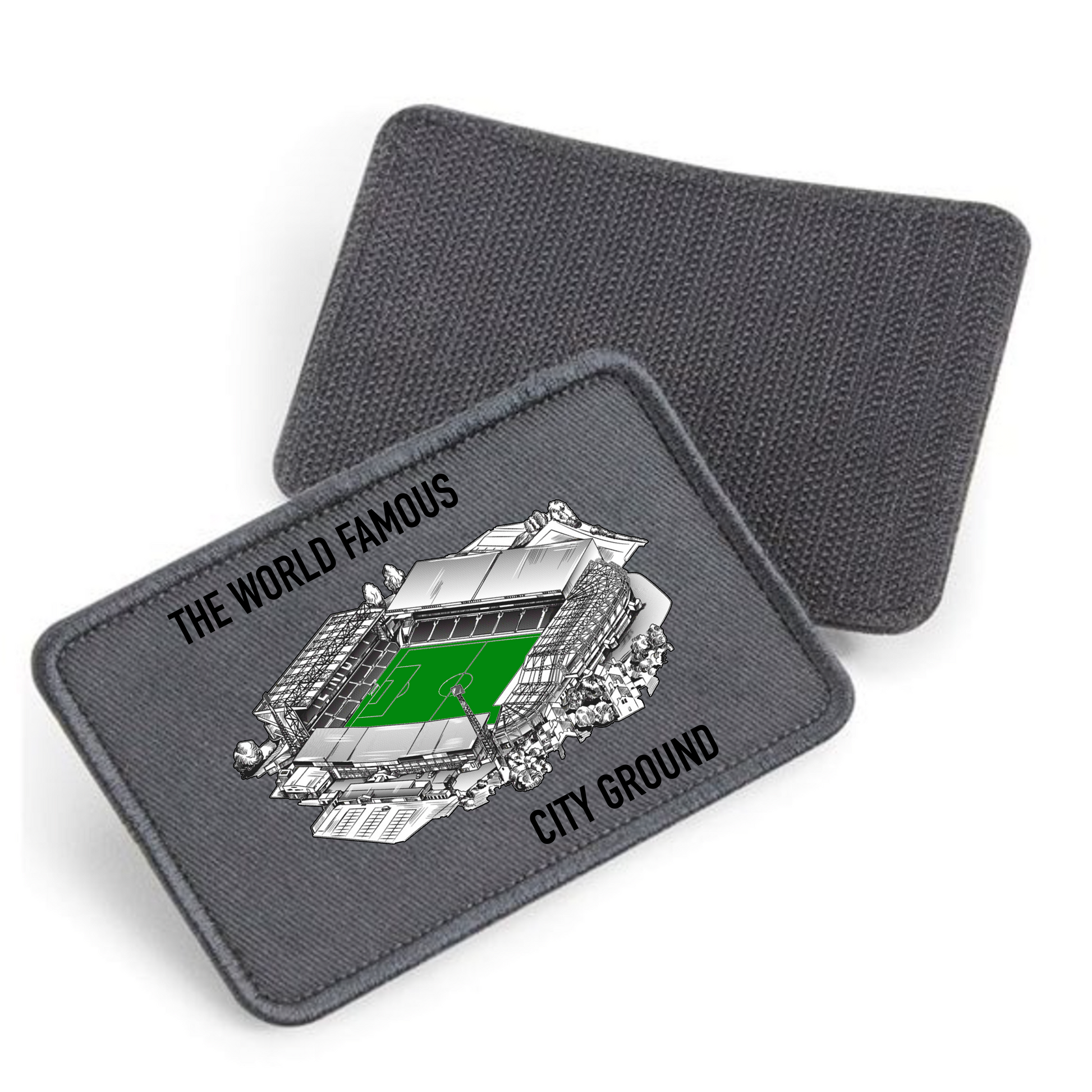 Removable Velcro Patches for Caps by Nottingham Reds