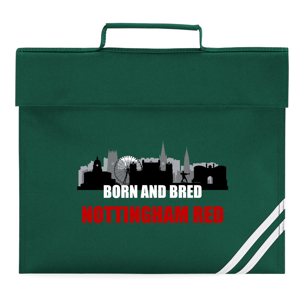 School Book Bag - Born and Bred by Nottingham Reds