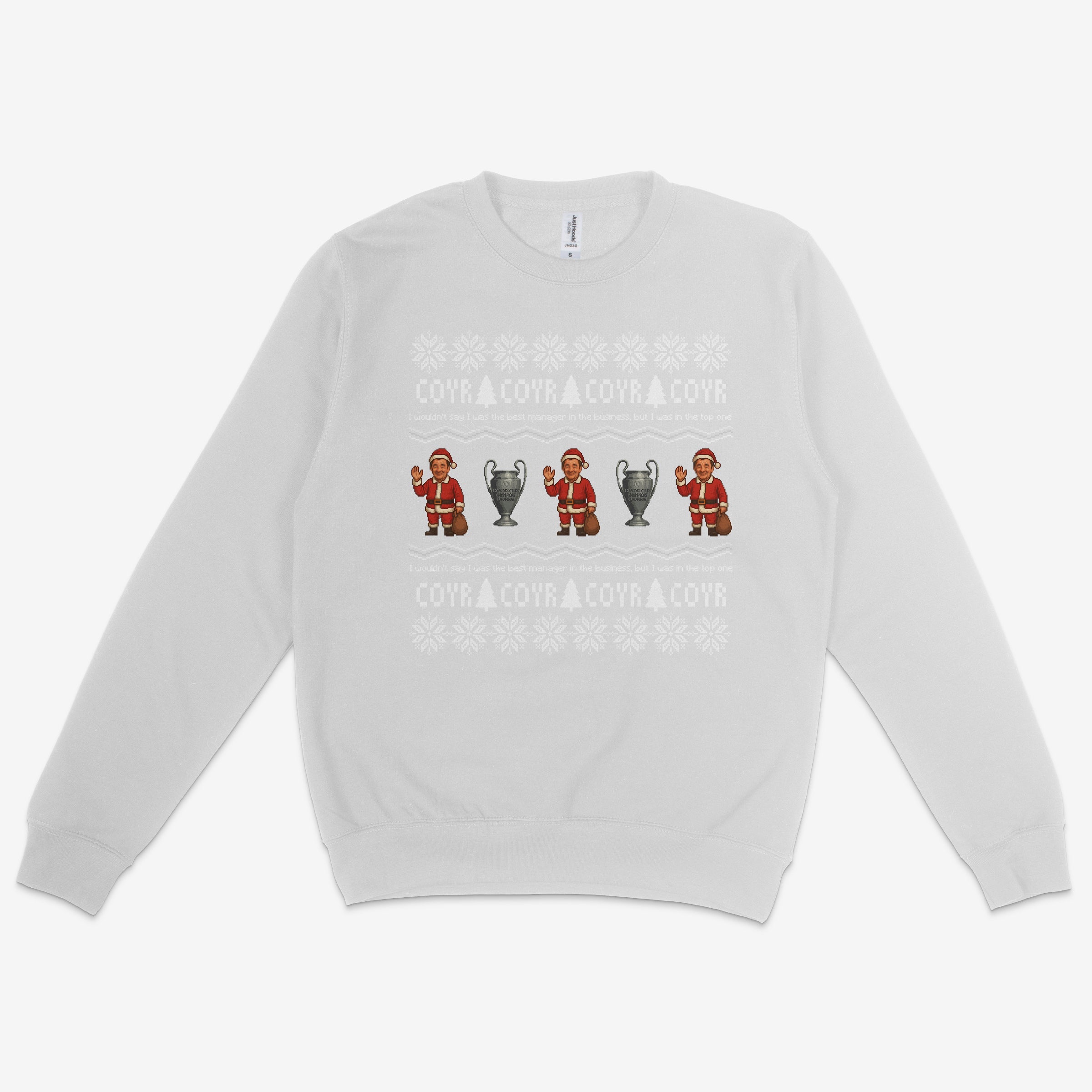 Unisex Sweatshirt - Top One Christmas Jumper by Nottingham Reds