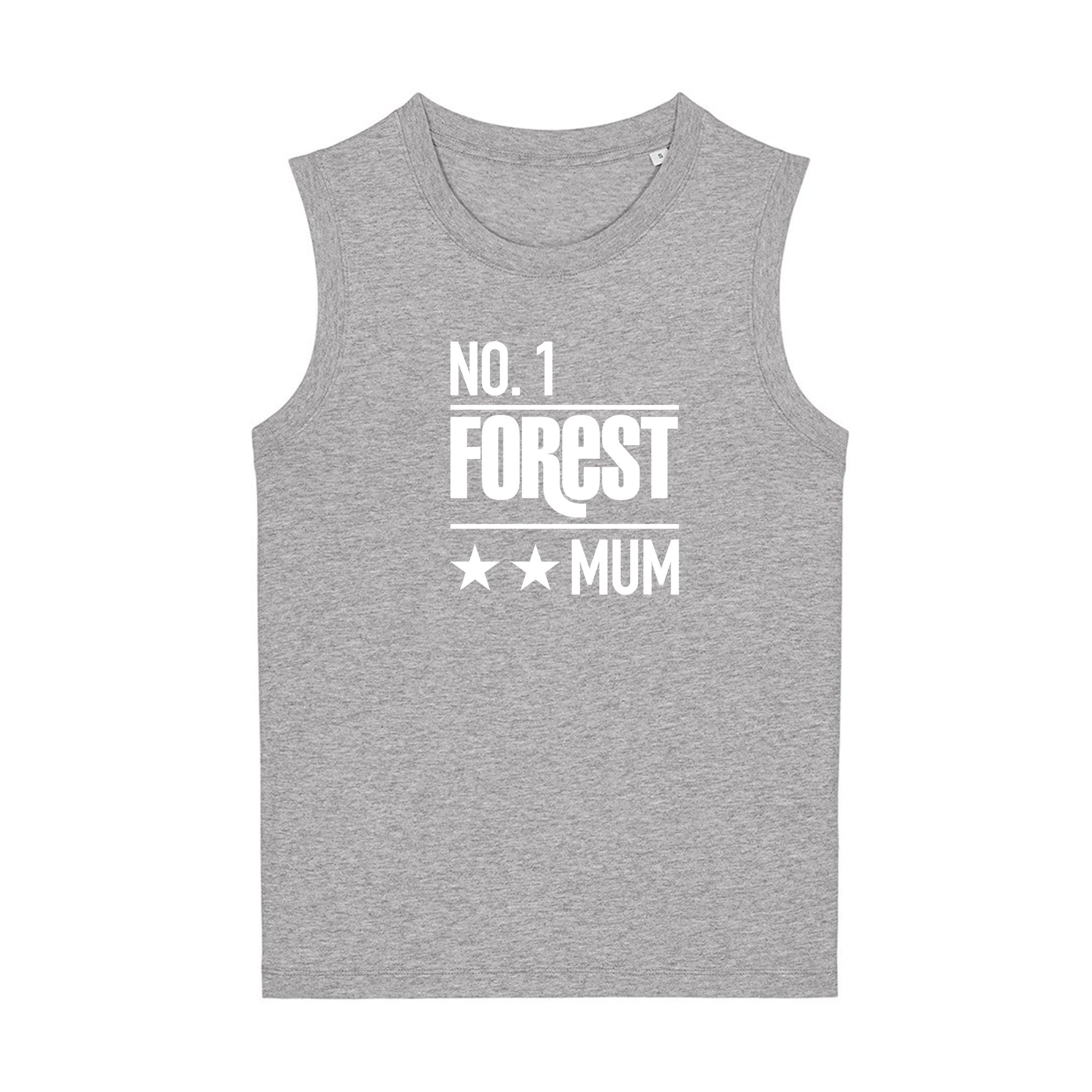 Women's High Cut Vest - Forest Mum Nottingham Reds
