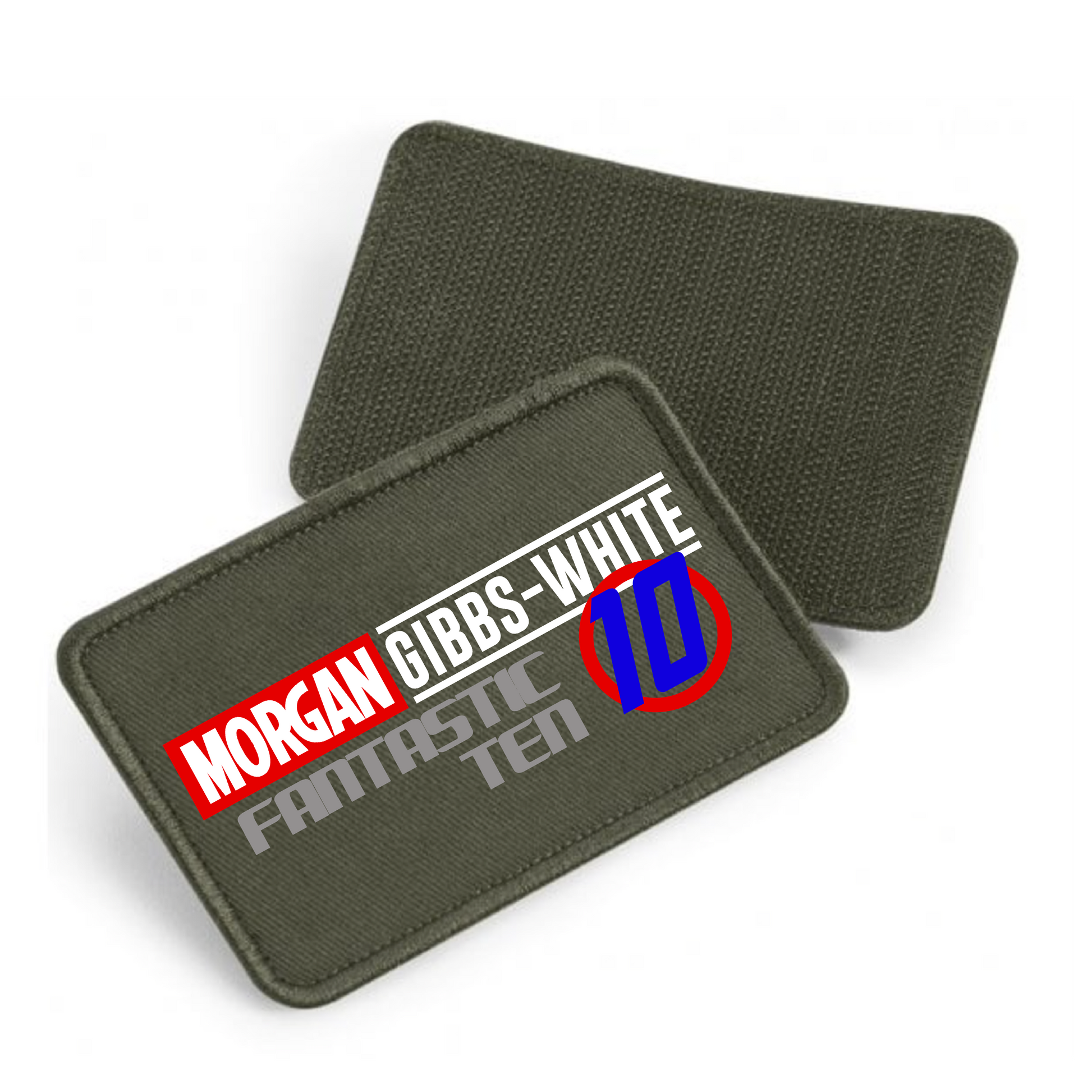 Removable Velcro Patches for Caps by Nottingham Reds