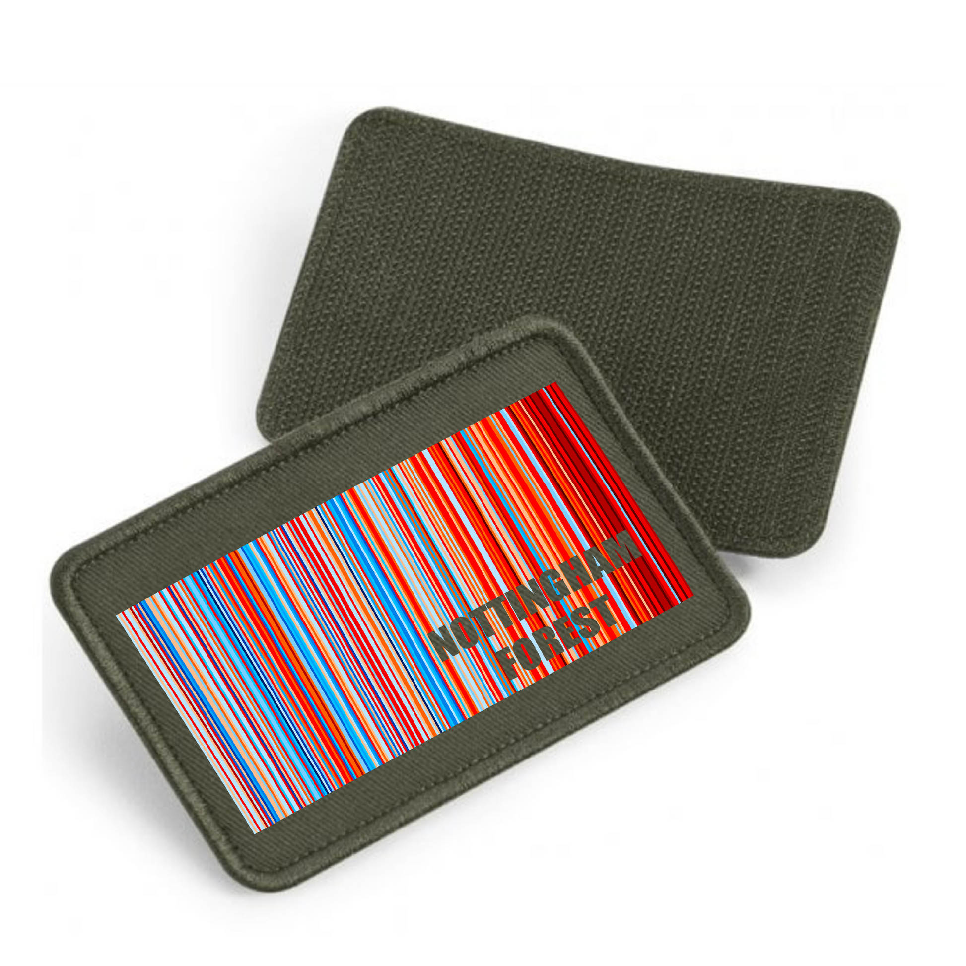 Removable Velcro Patches for Caps by Nottingham Reds