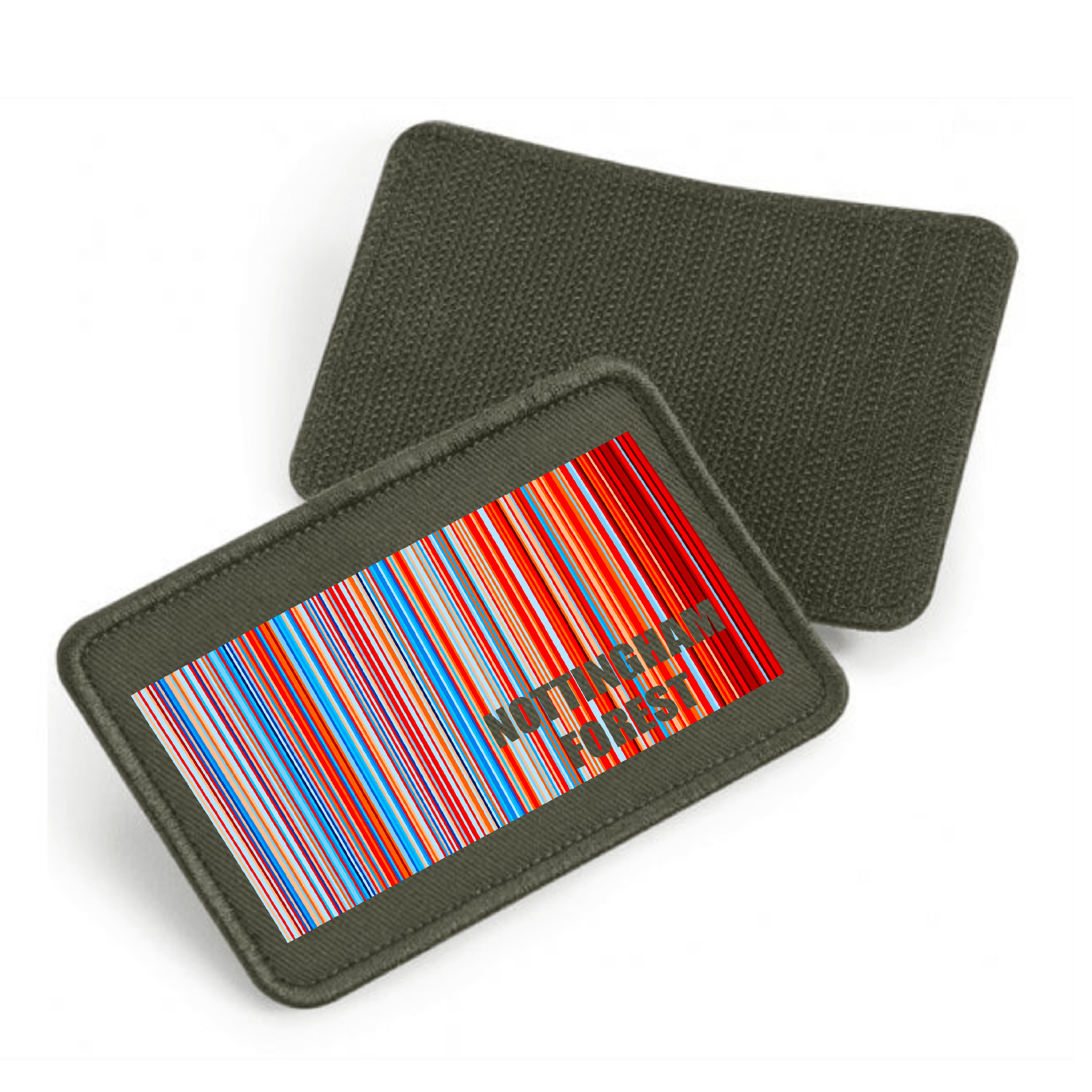 Removable Velcro Patches for Caps by Nottingham Reds