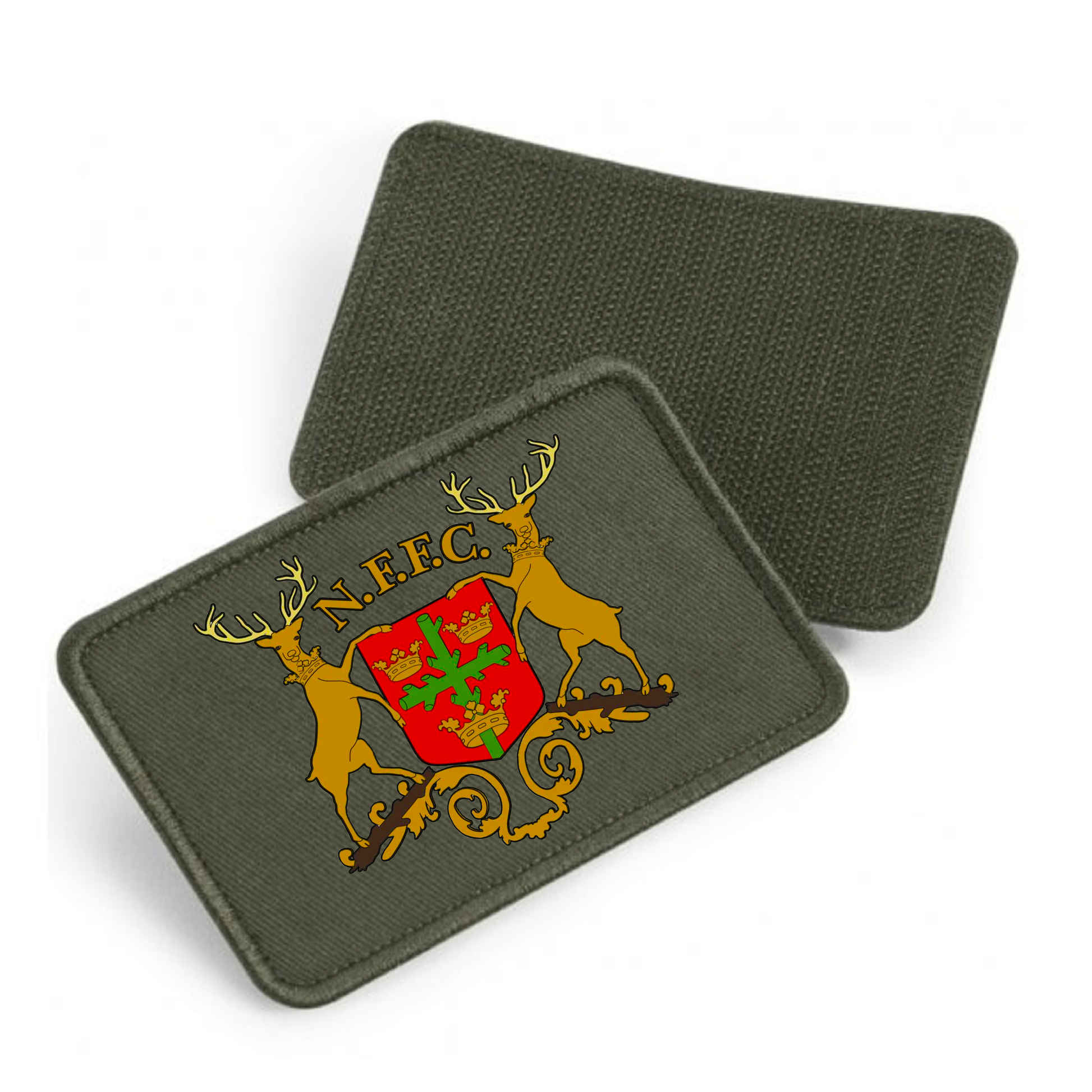 Removable Velcro Patches for Caps by Nottingham Reds
