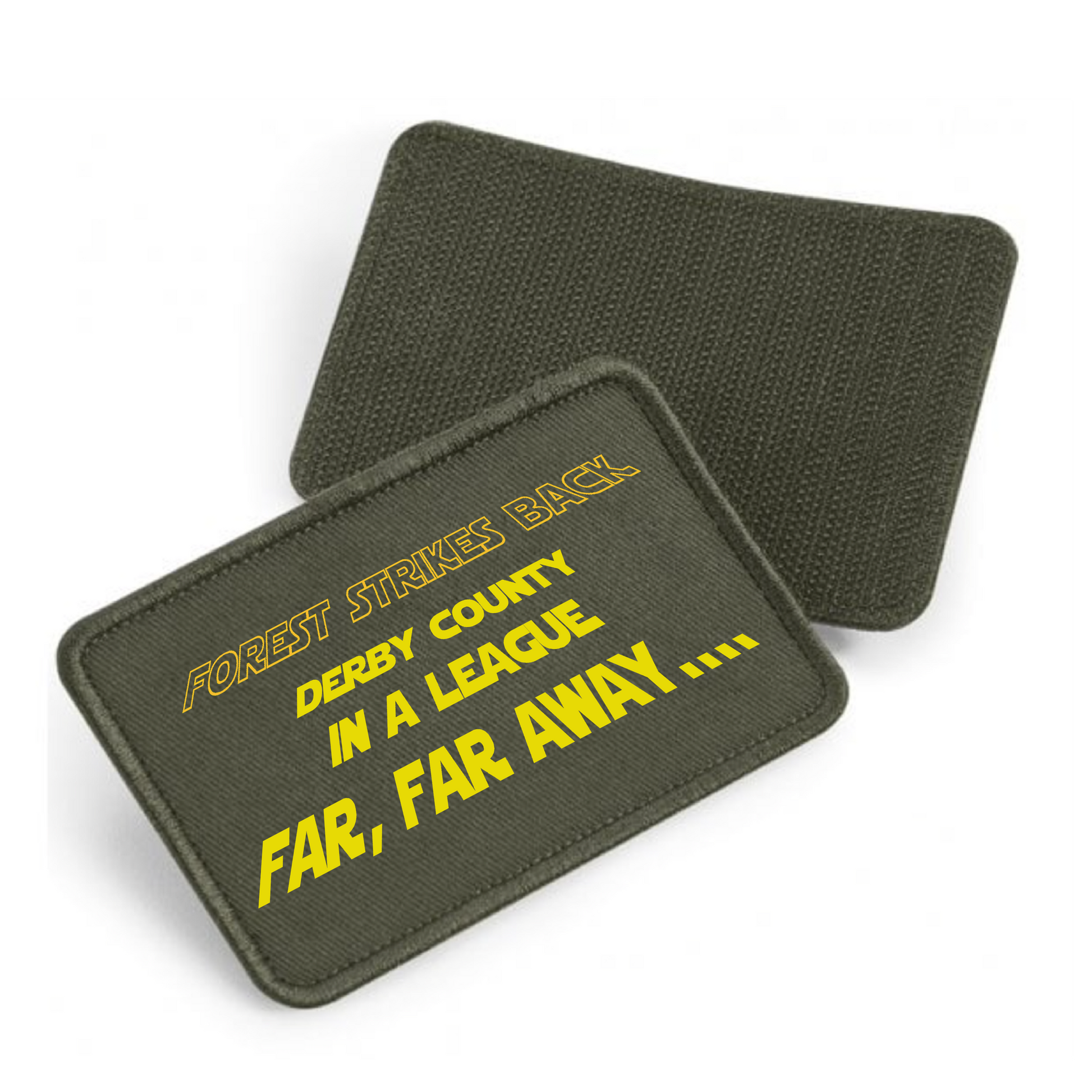 Removable Velcro Patches for Caps by Nottingham Reds