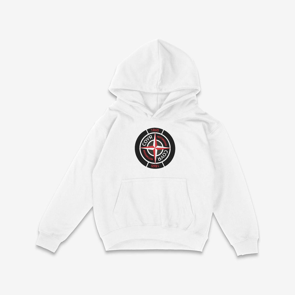 Unisex Youth Hoodie - Stone by Nottingham Reds