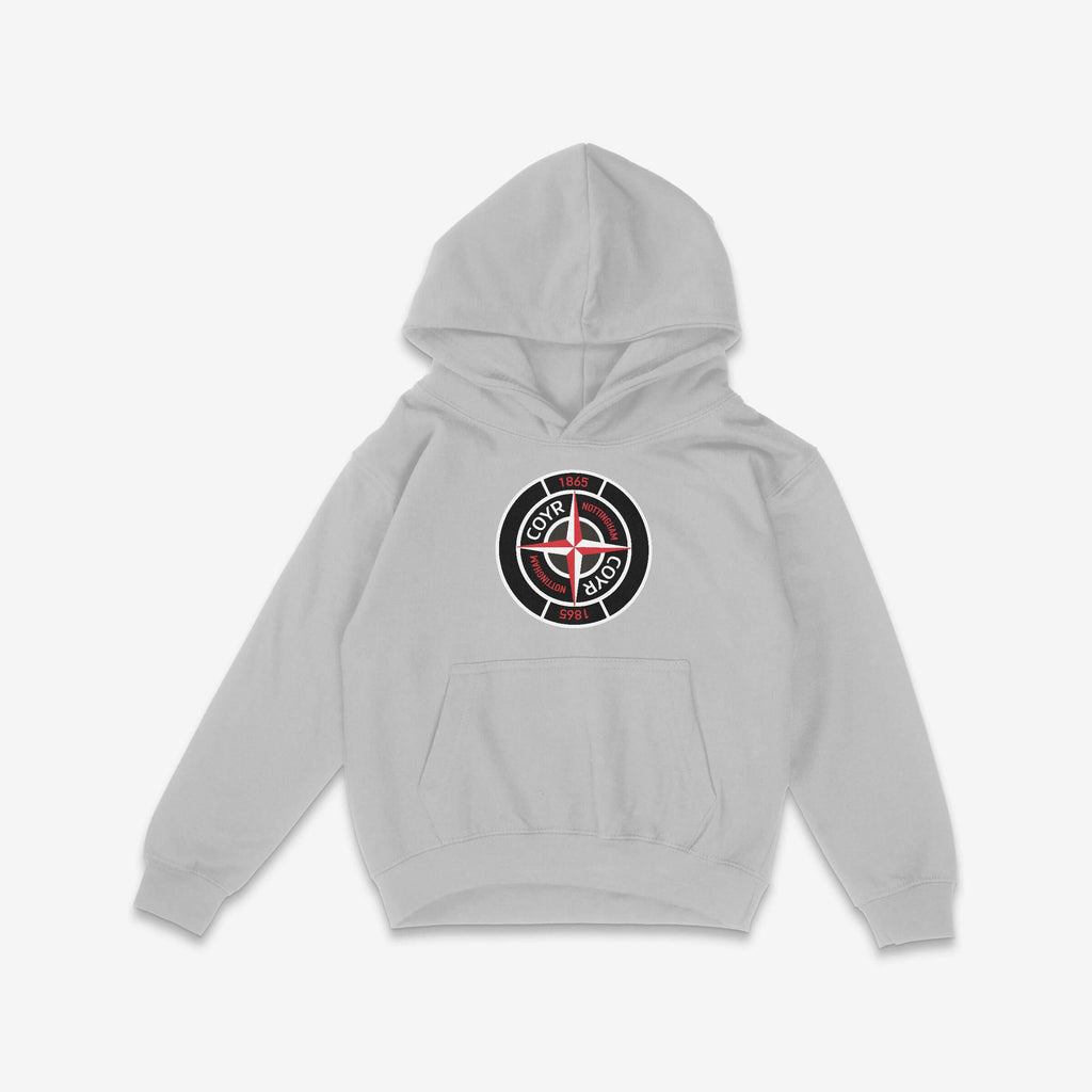 Unisex Youth Hoodie - Stone by Nottingham Reds