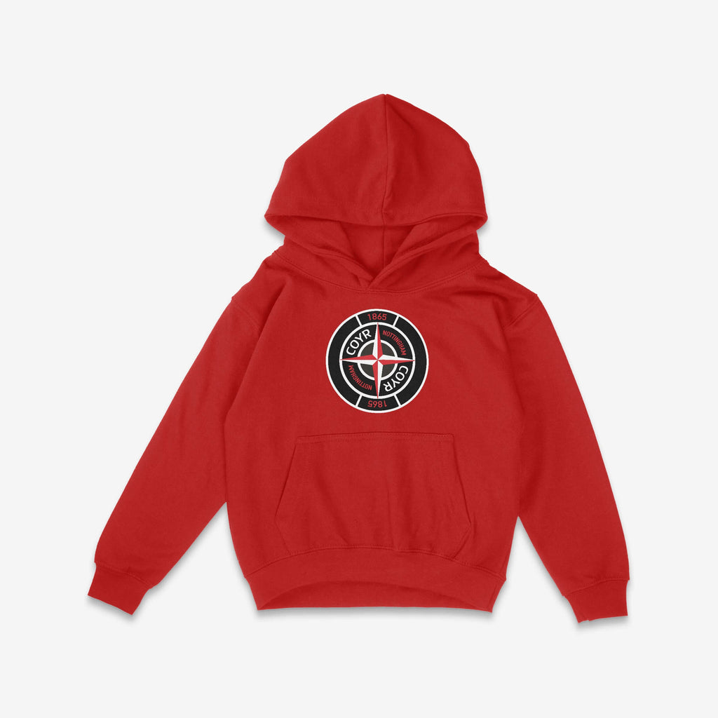 Unisex Youth Hoodie - Stone by Nottingham Reds