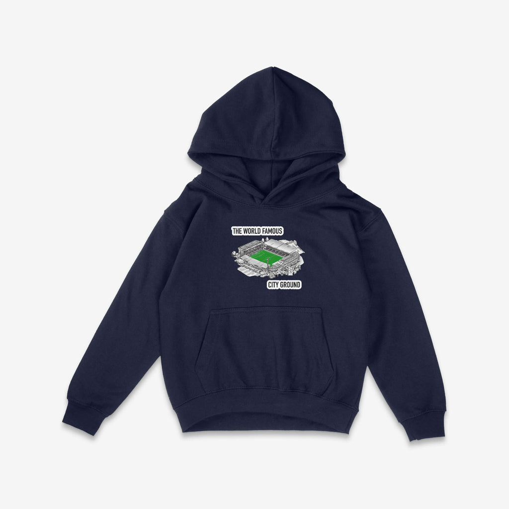 Unisex Youth Hoodie - City Ground by Nottingham Reds