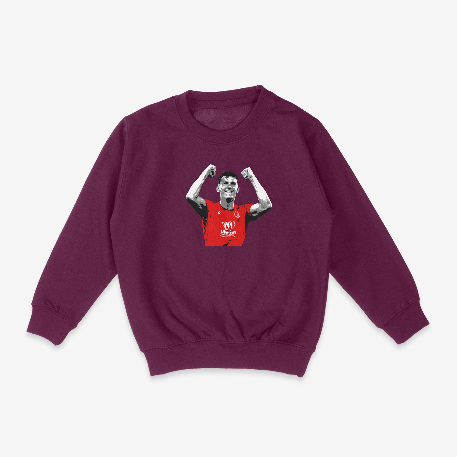 Unisex Youth Sweatshirt - Yatesy by Nottingham Reds