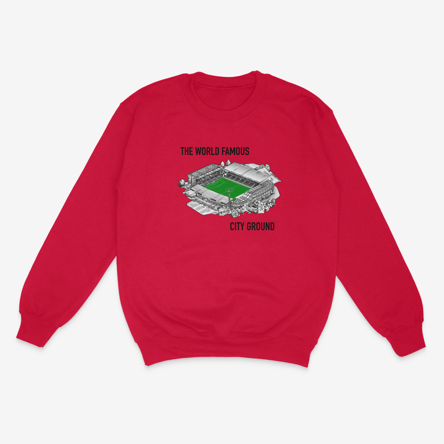 Unisex Sweatshirt - City Ground by Nottingham Reds