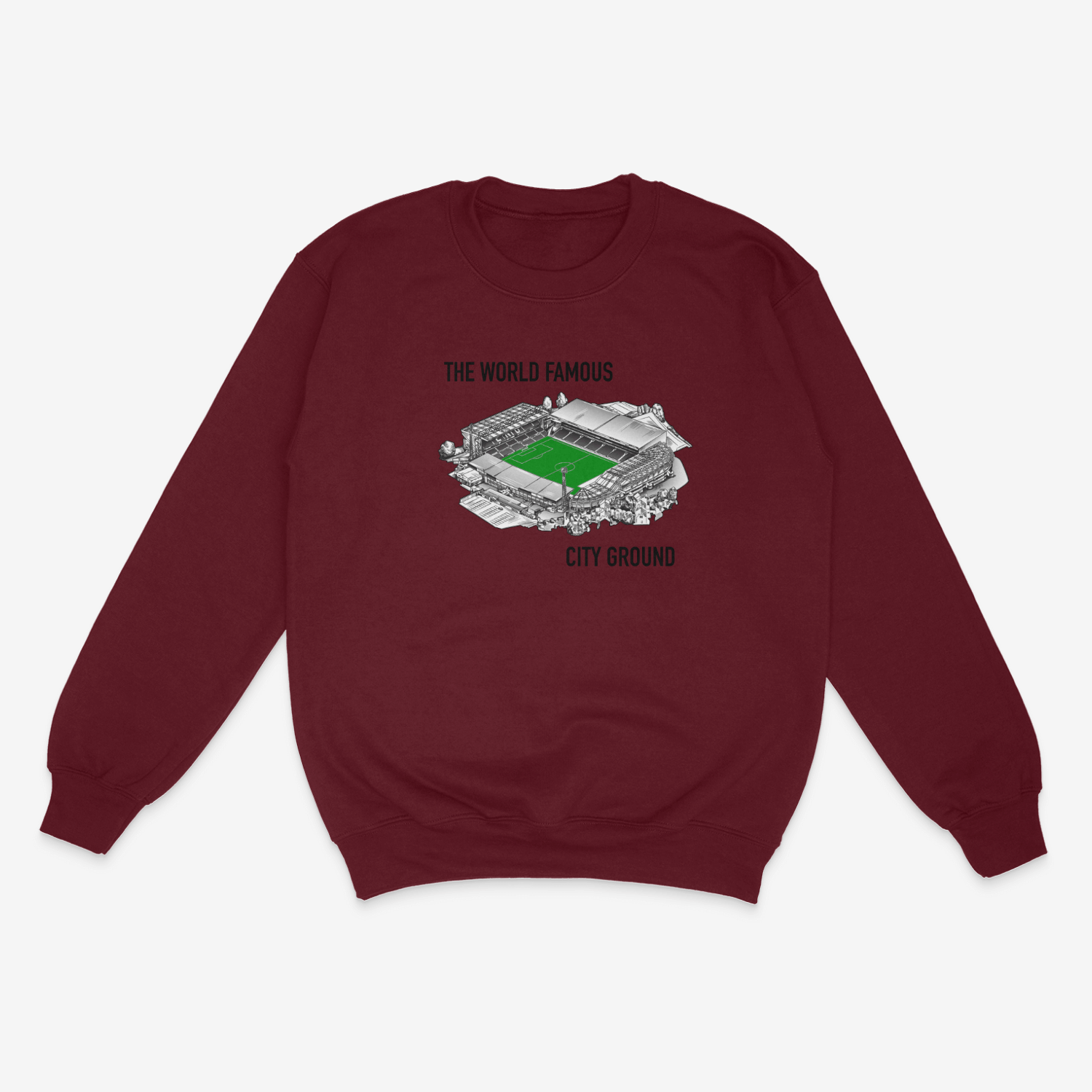 Unisex Sweatshirt - City Ground by Nottingham Reds