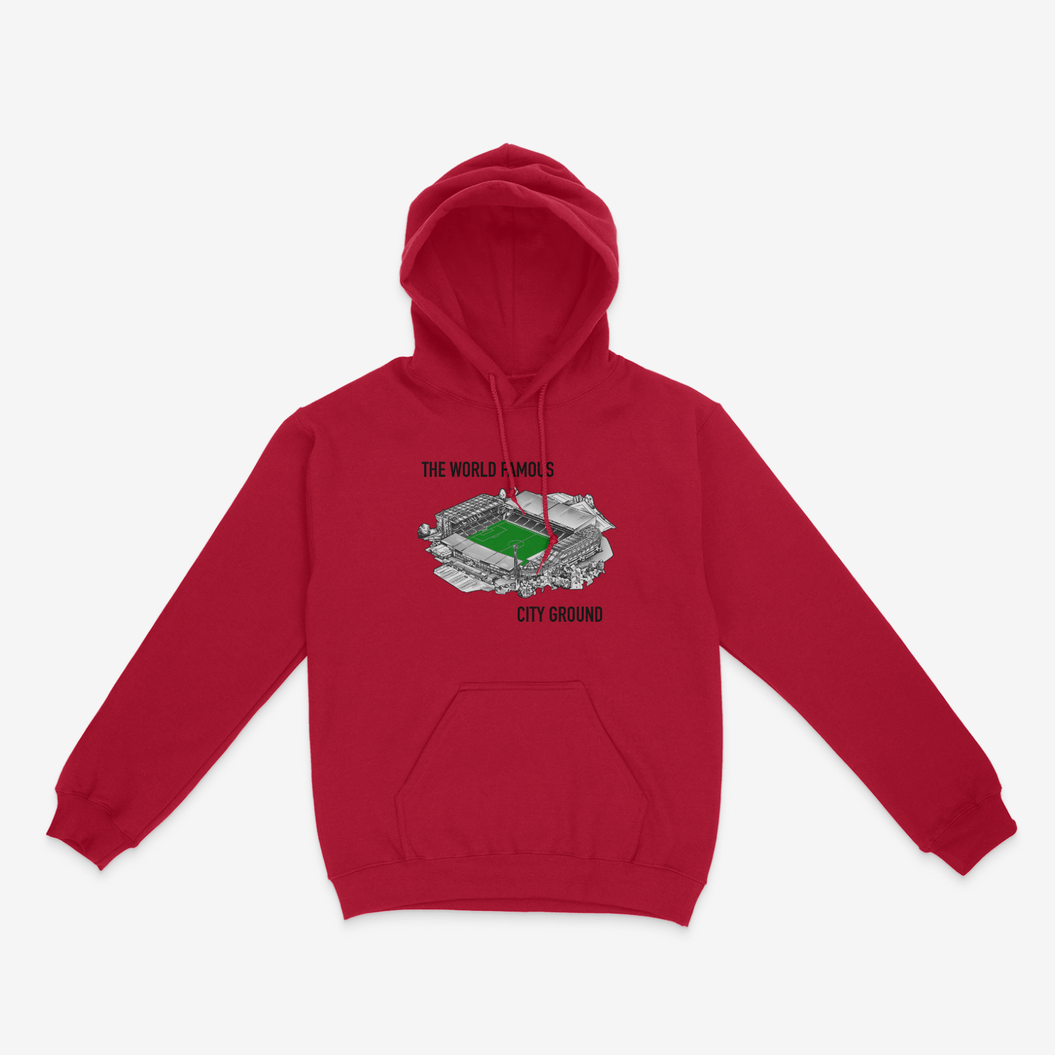 Unisex Hoodie - City Ground by Nottingham Reds