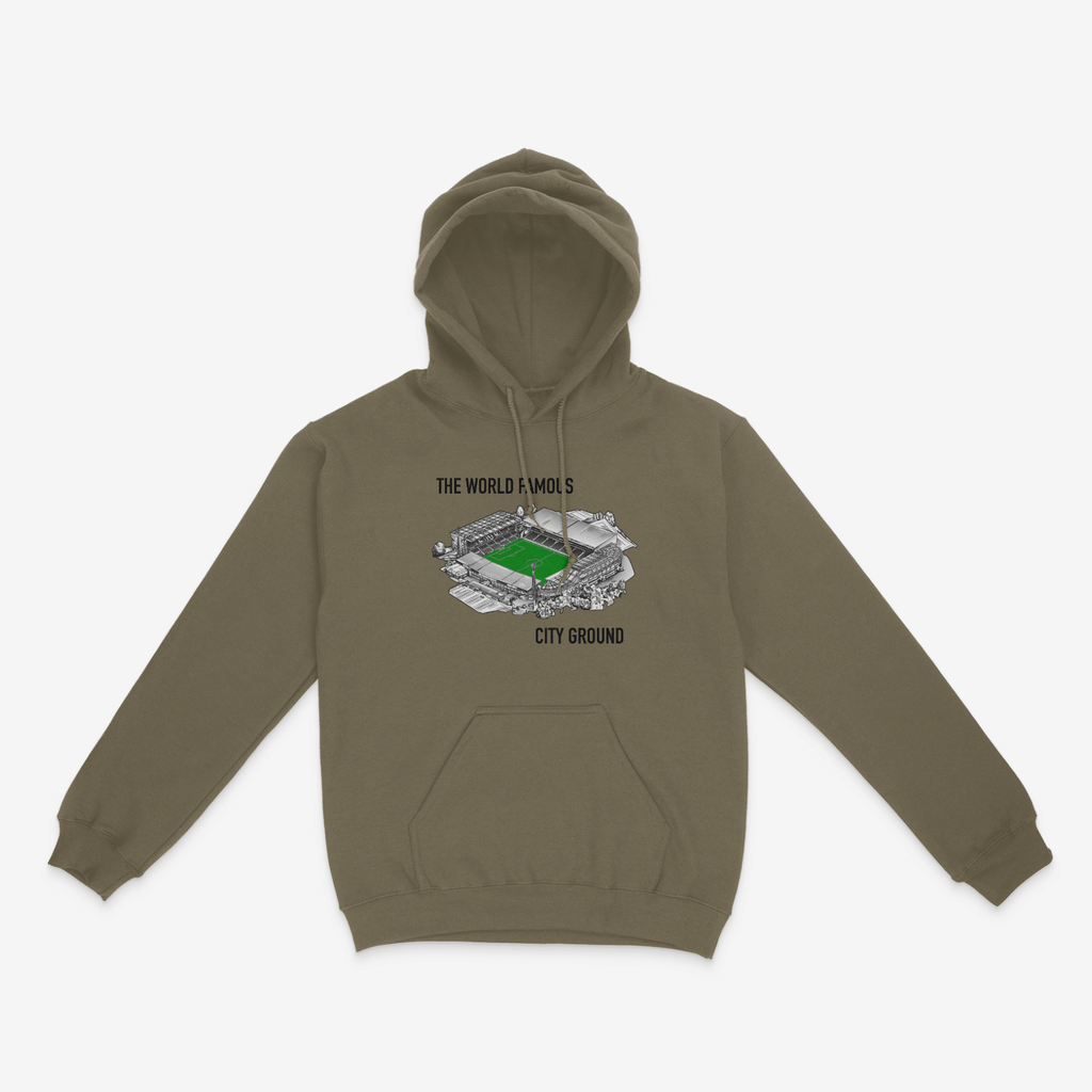 Unisex Hoodie - City Ground by Nottingham Reds