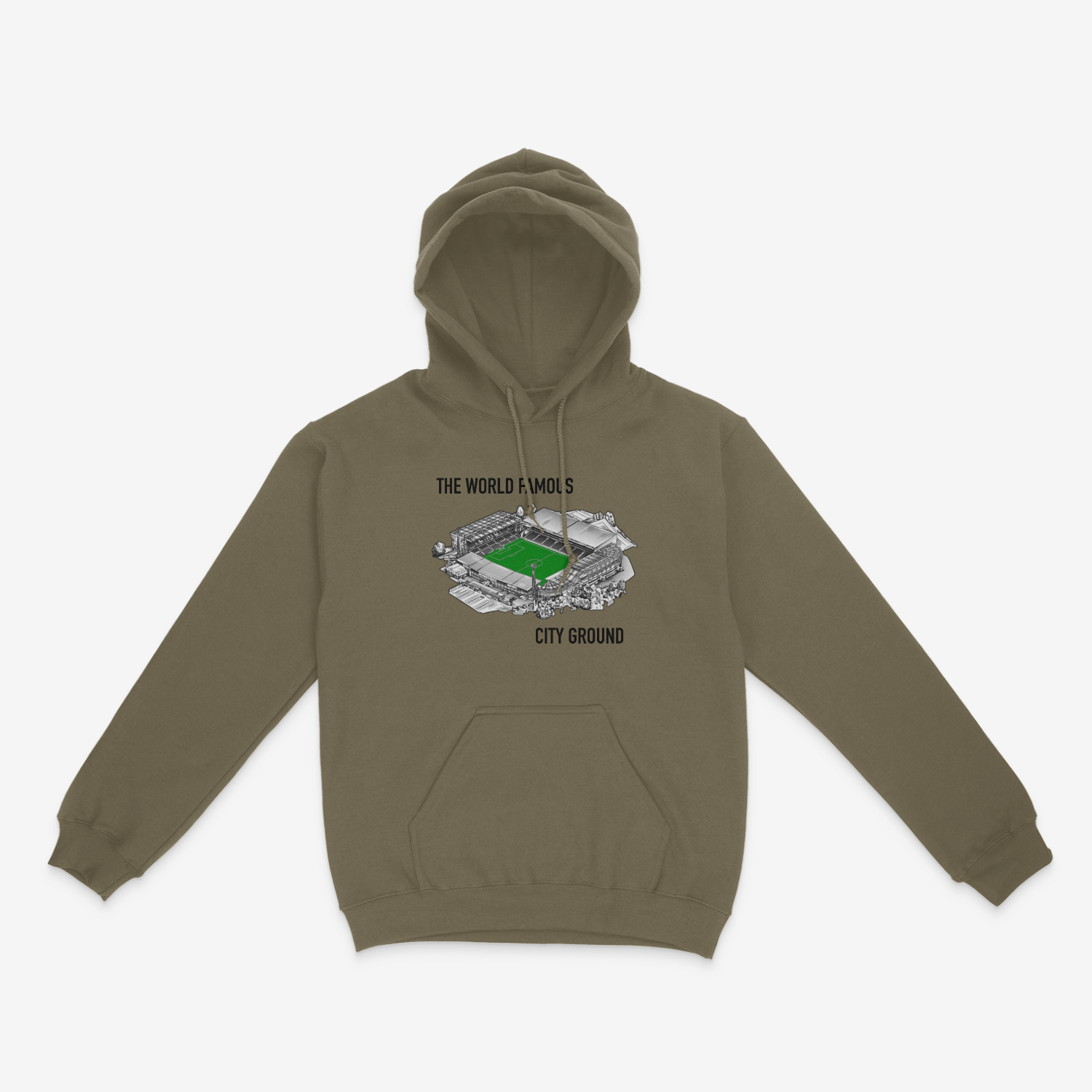 Unisex Hoodie - City Ground by Nottingham Reds