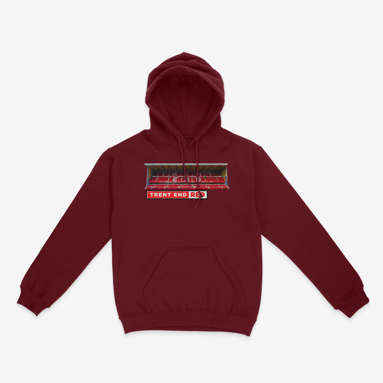 Unisex Hoodie - Trent End Red by Nottingham Reds