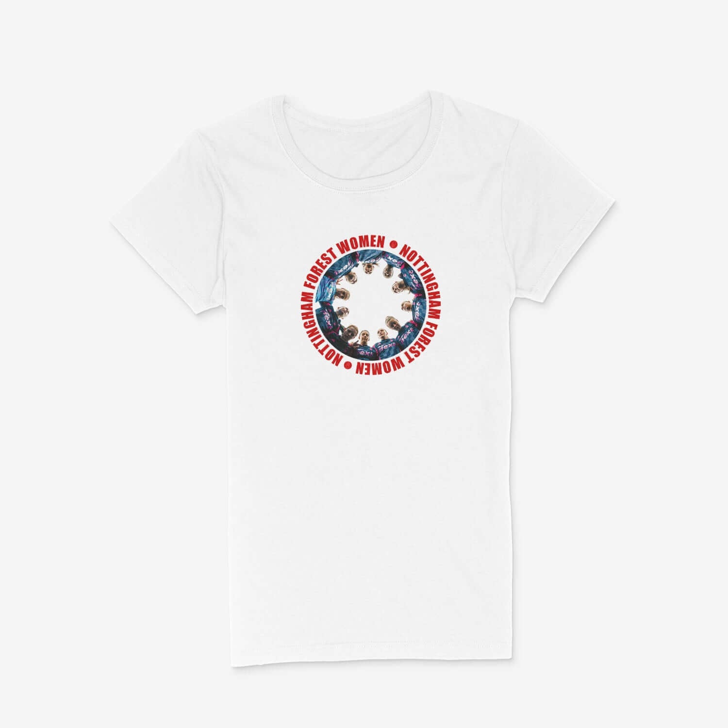 Women's Short Sleeve Semi-Fitted T-Shirt - Huddle by Nottingham Reds