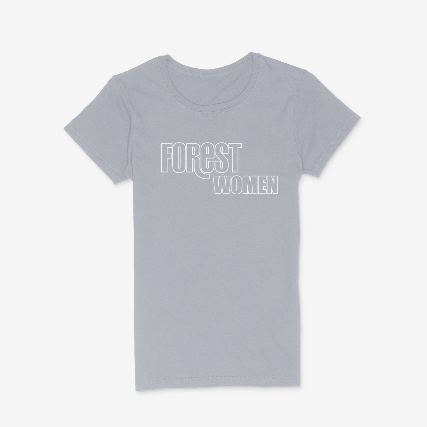 Women's Short Sleeve Semi-Fitted T-Shirt - Forest Women by Nottingham Reds