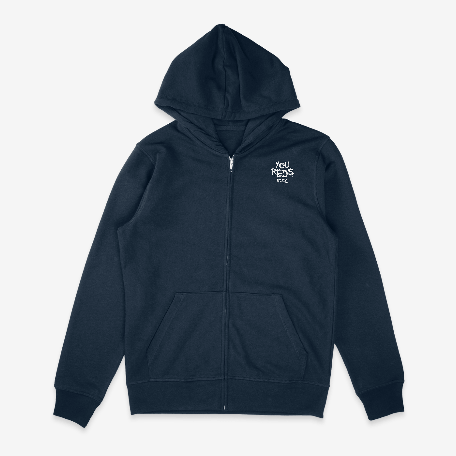 Unisex Zip Hoodie - You Reds 3 by Nottingham Reds