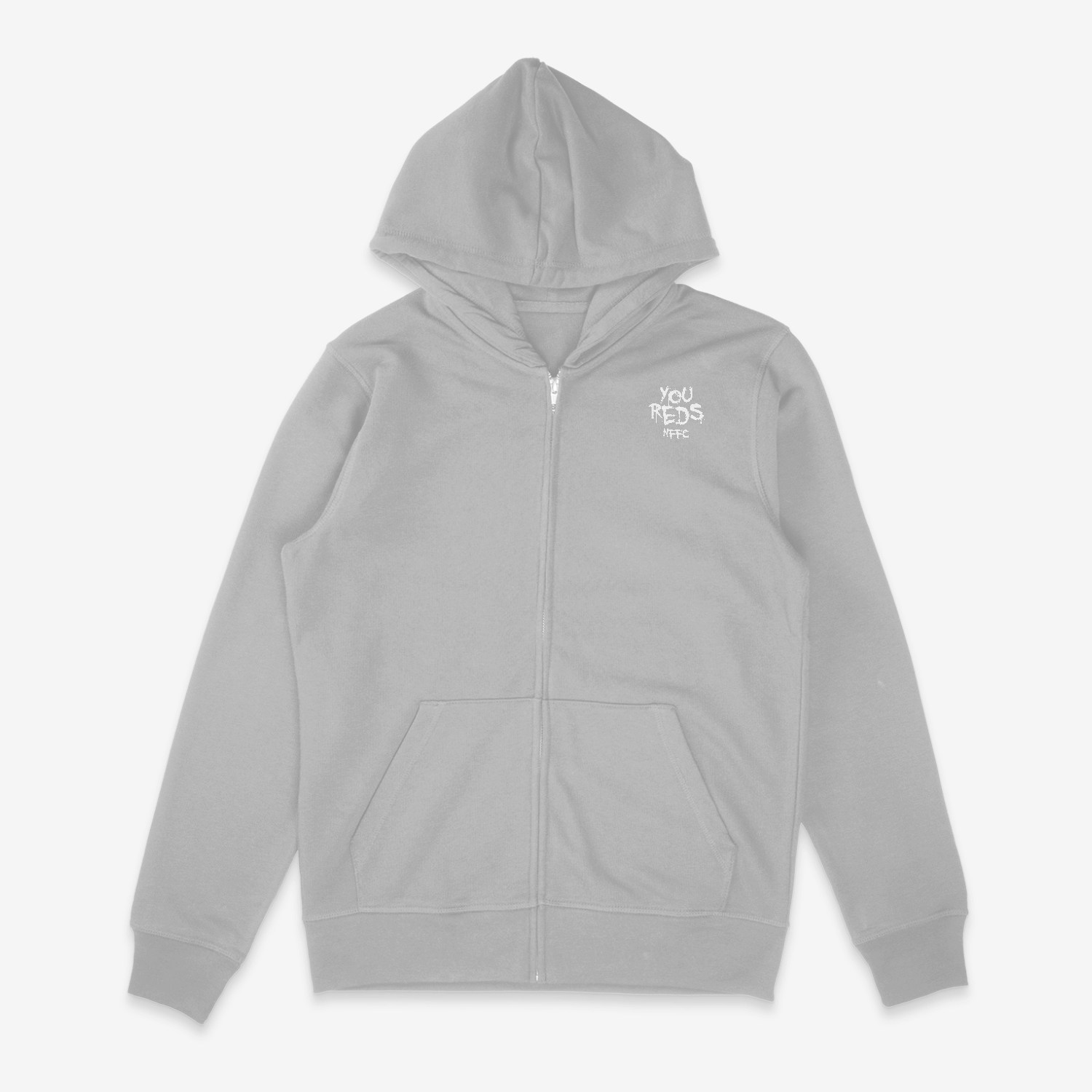 Unisex Zip Hoodie - You Reds 3 by Nottingham Reds