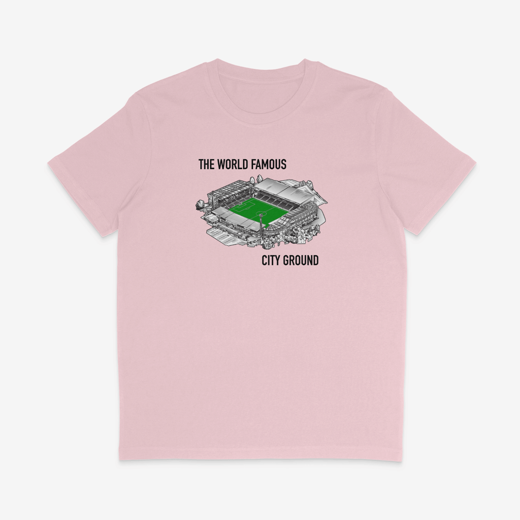 Unisex Short Sleeve T-Shirt - City Ground by Nottingham Reds