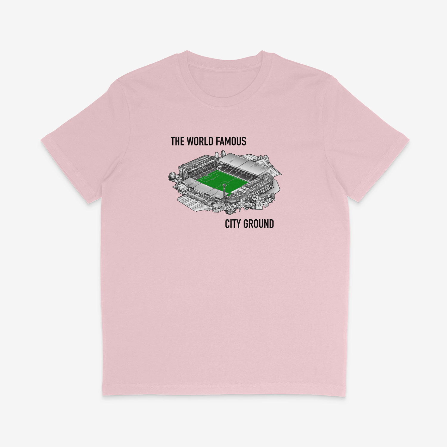Unisex Short Sleeve T-Shirt - City Ground by Nottingham Reds