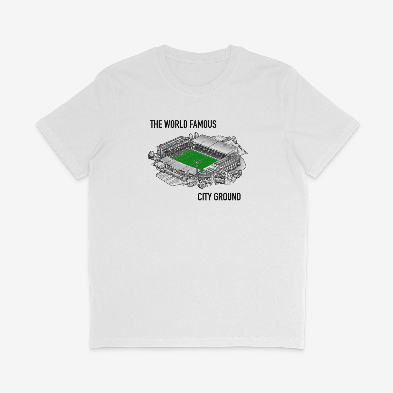 Unisex Short Sleeve T-Shirt - City Ground by Nottingham Reds