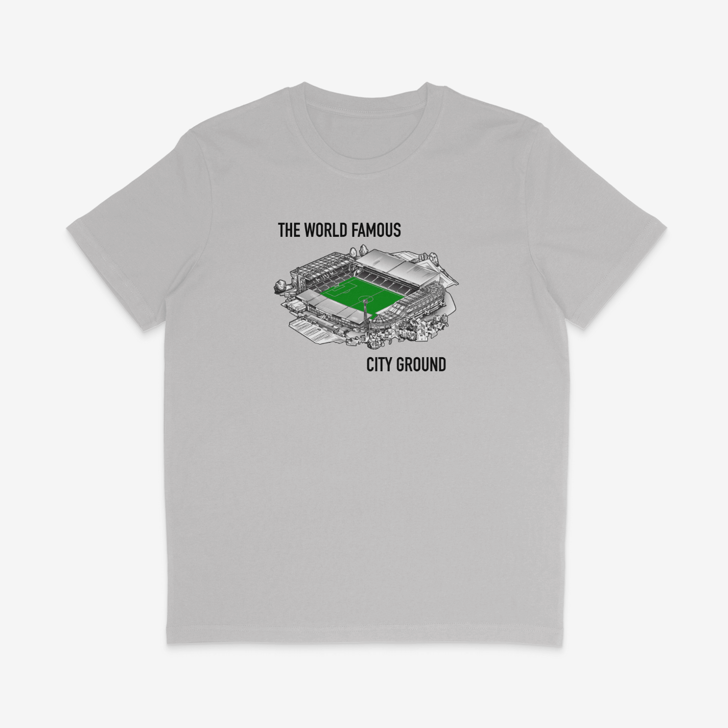 Unisex Short Sleeve T-Shirt - City Ground by Nottingham Reds