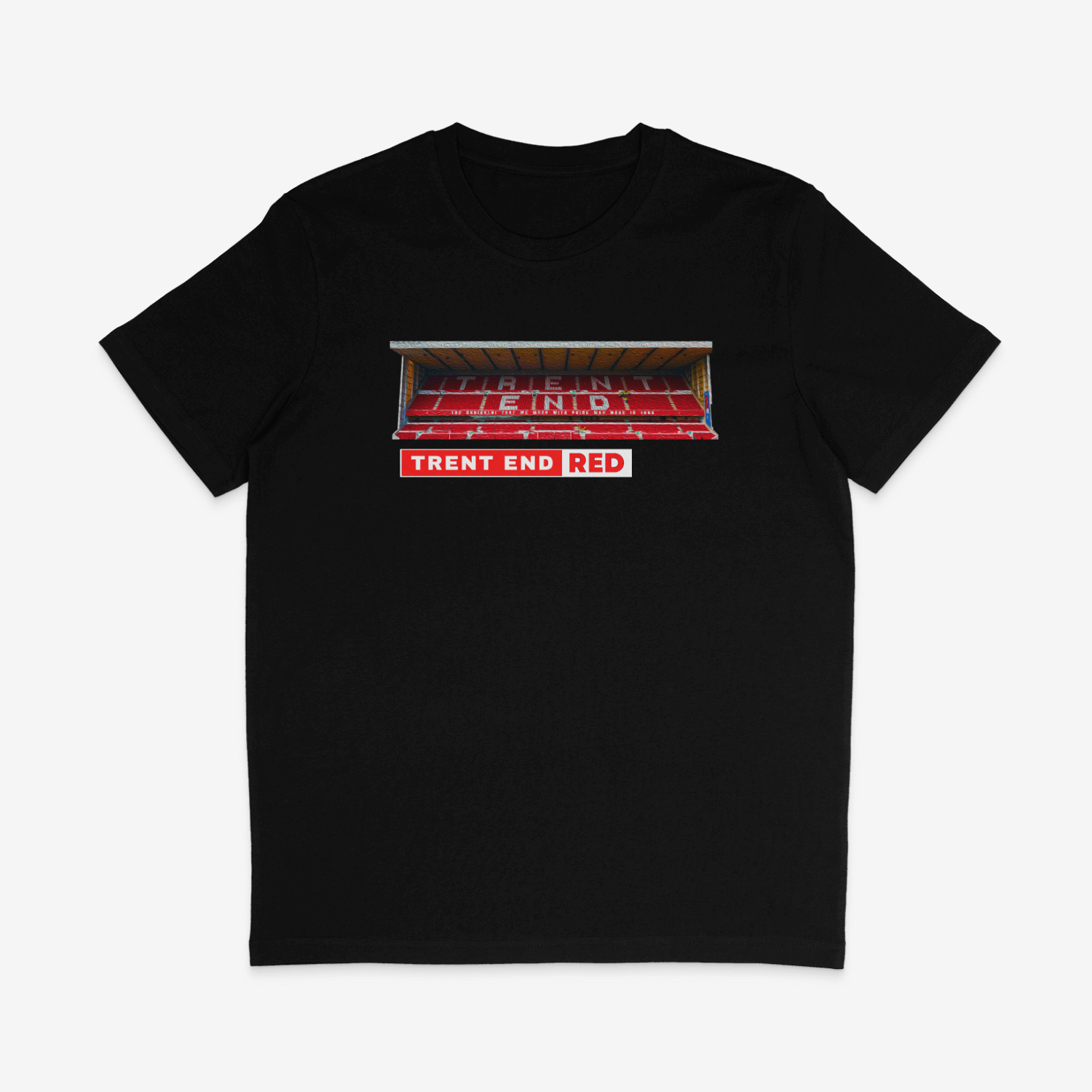 Unisex Short Sleeve T-Shirt - Trent End Red by Nottingham Reds