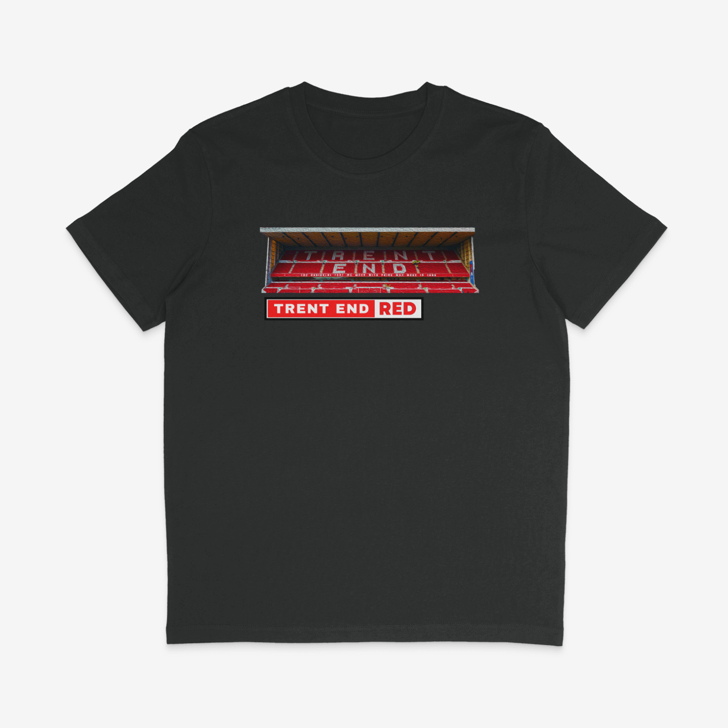 Unisex Short Sleeve T-Shirt - Trent End Red by Nottingham Reds
