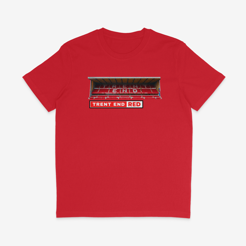 Unisex Short Sleeve T-Shirt - Trent End Red by Nottingham Reds
