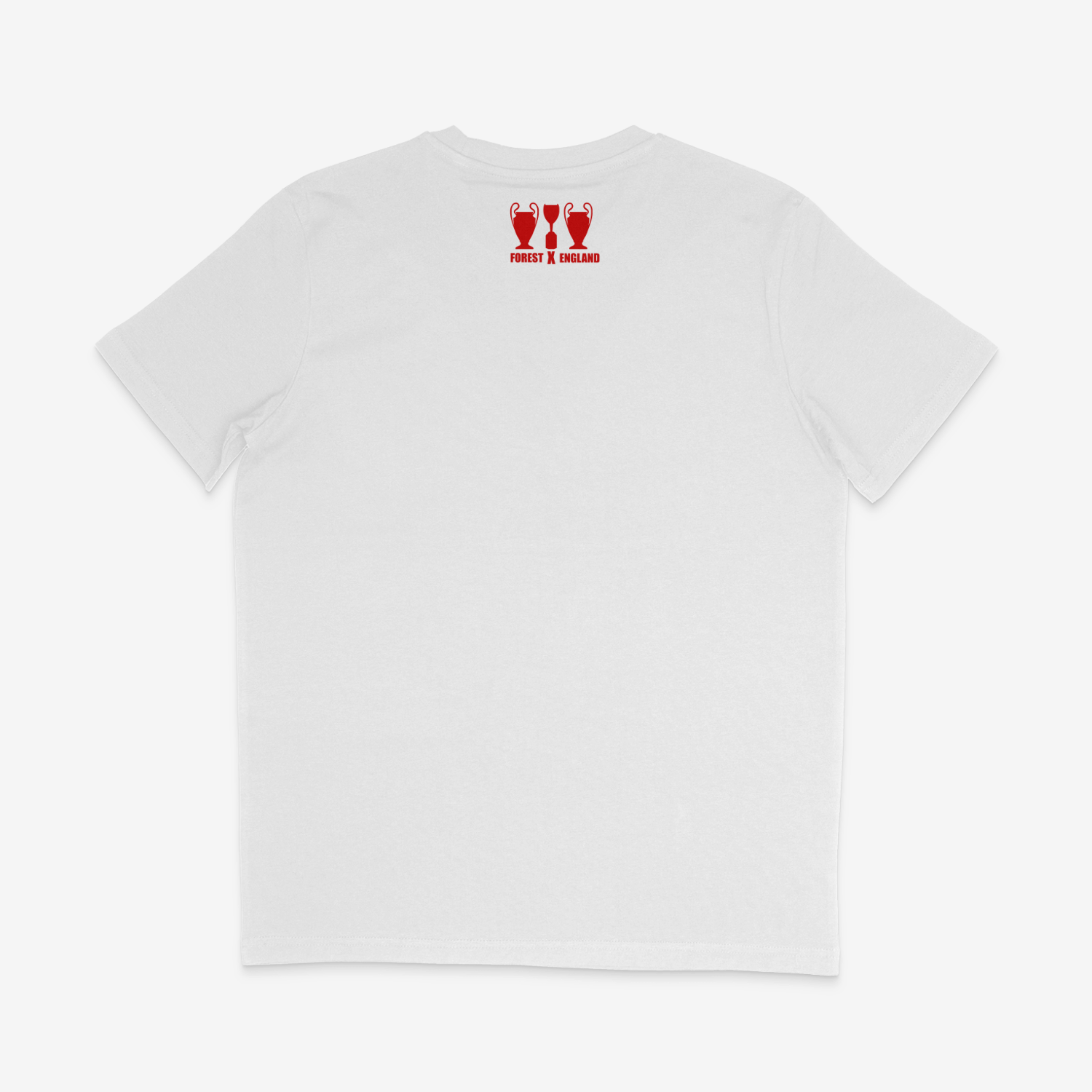 Unisex Short Sleeve T-Shirt - Player X Forest X England by Nottingham Reds