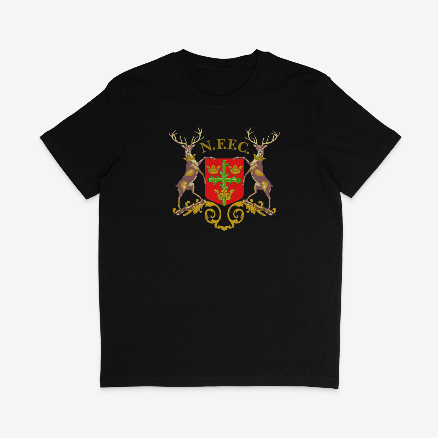 Unisex Short Sleeve T-Shirt - Old Skool by Nottingham Reds