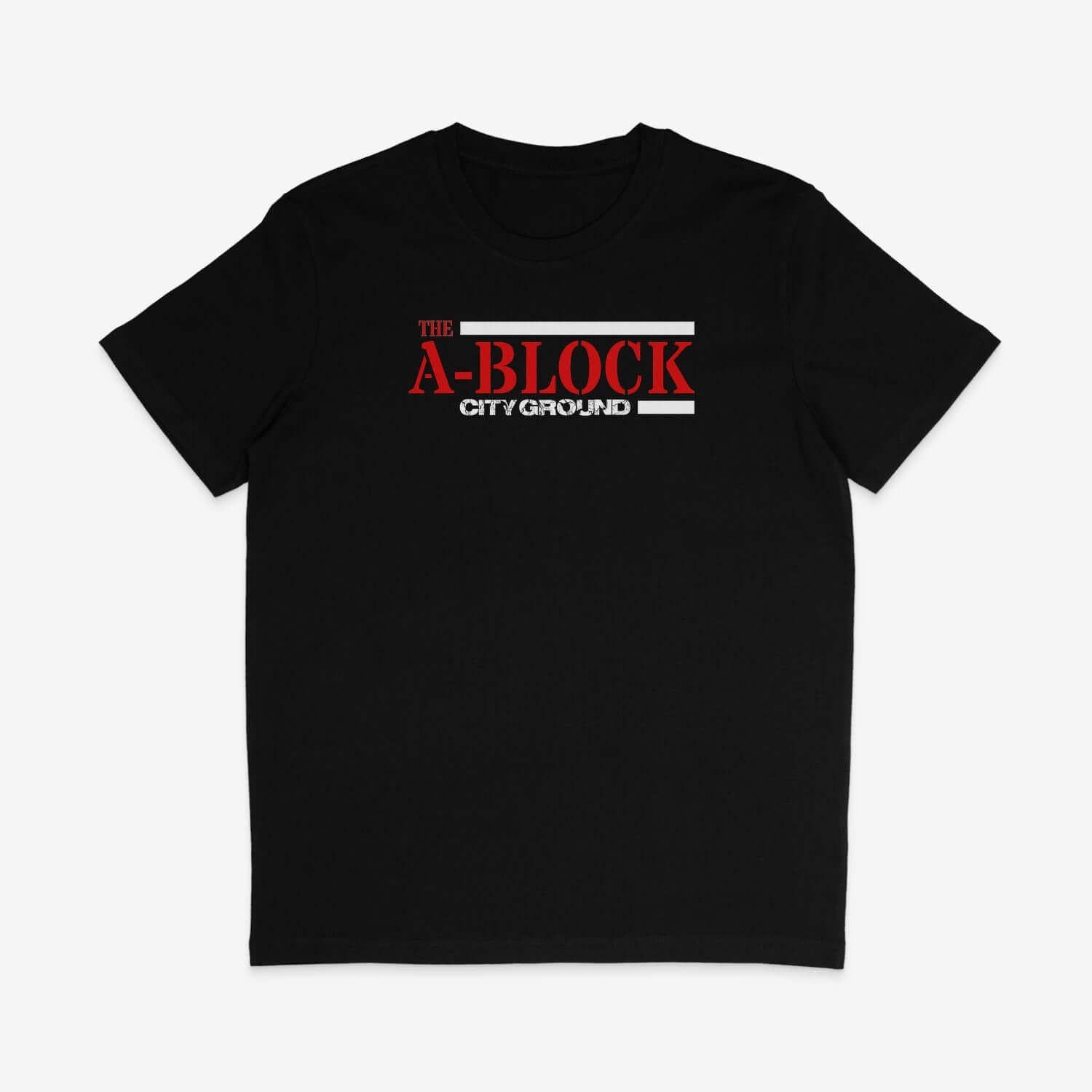 Unisex Short Sleeve T-Shirt - A-Block by Nottingham Reds